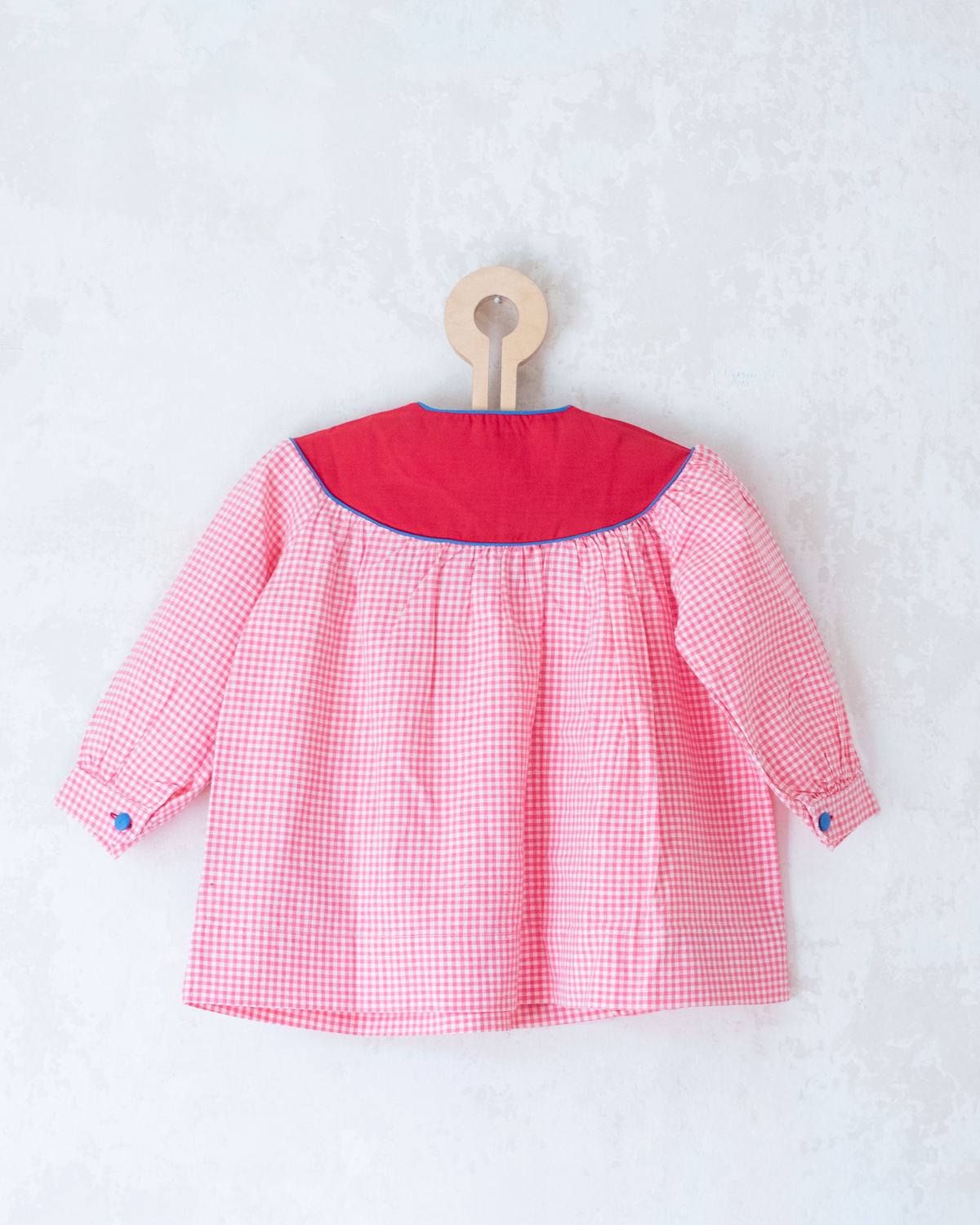 Parisian shirt from the Sixties with an embroidered dog | 3-4 years