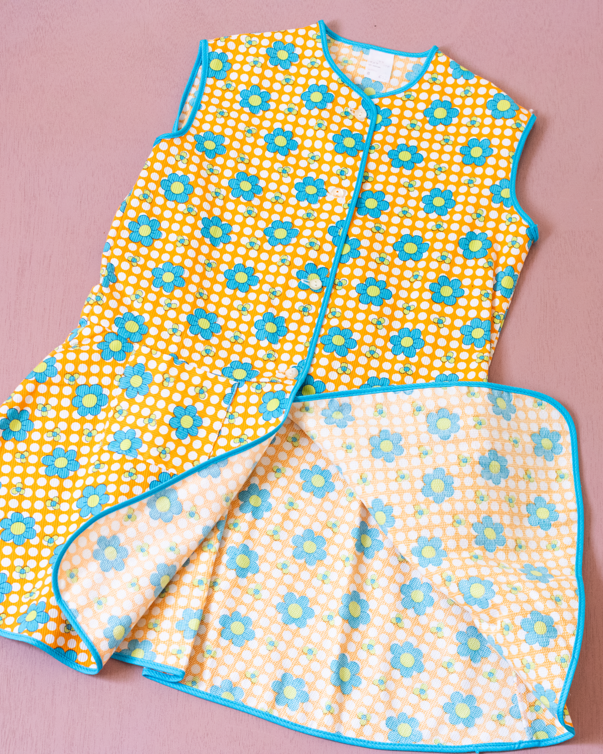 Seventies Floral Set | Dead Stock | 8-9 Years