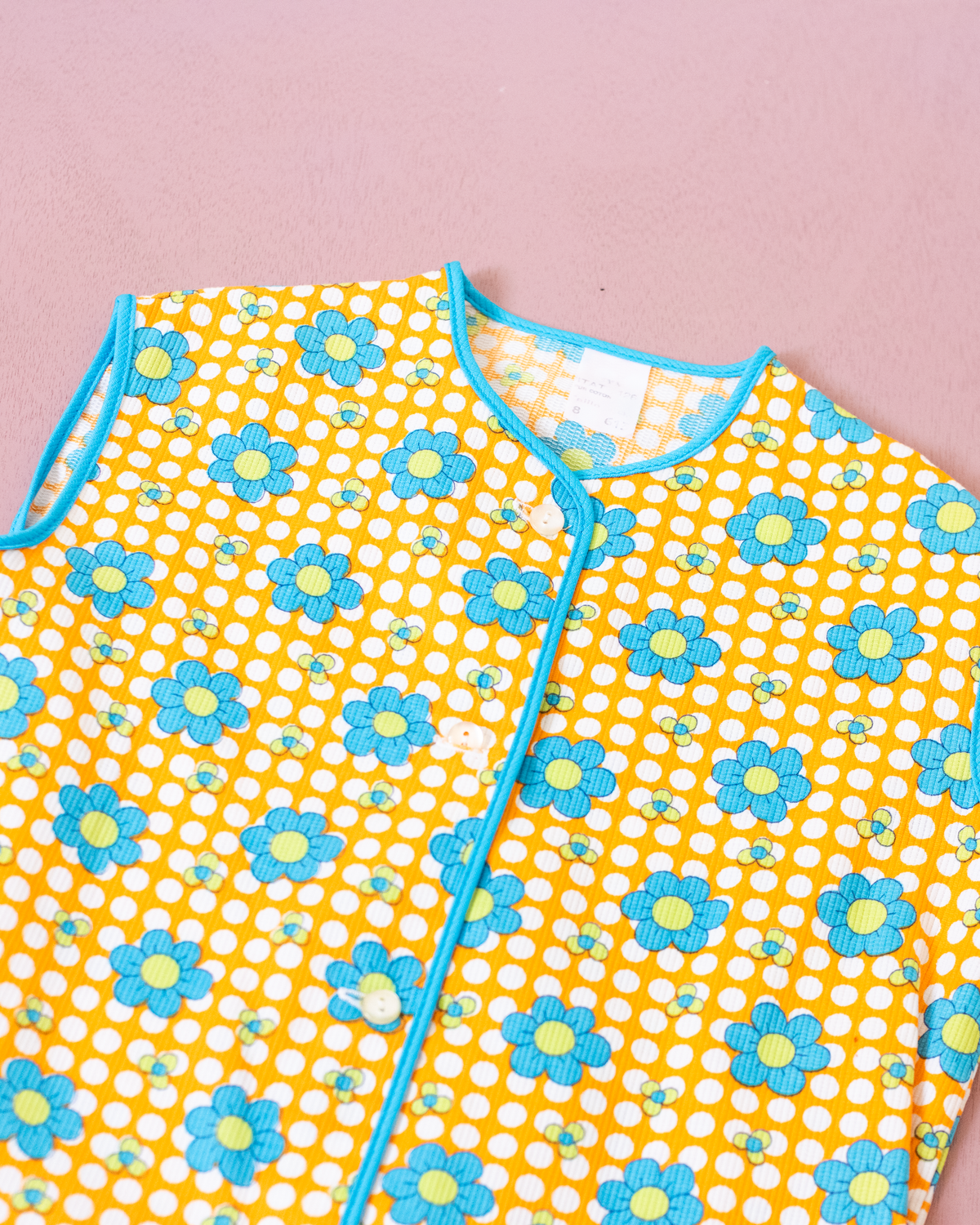 Seventies Floral Set | Dead Stock | 8-9 Years