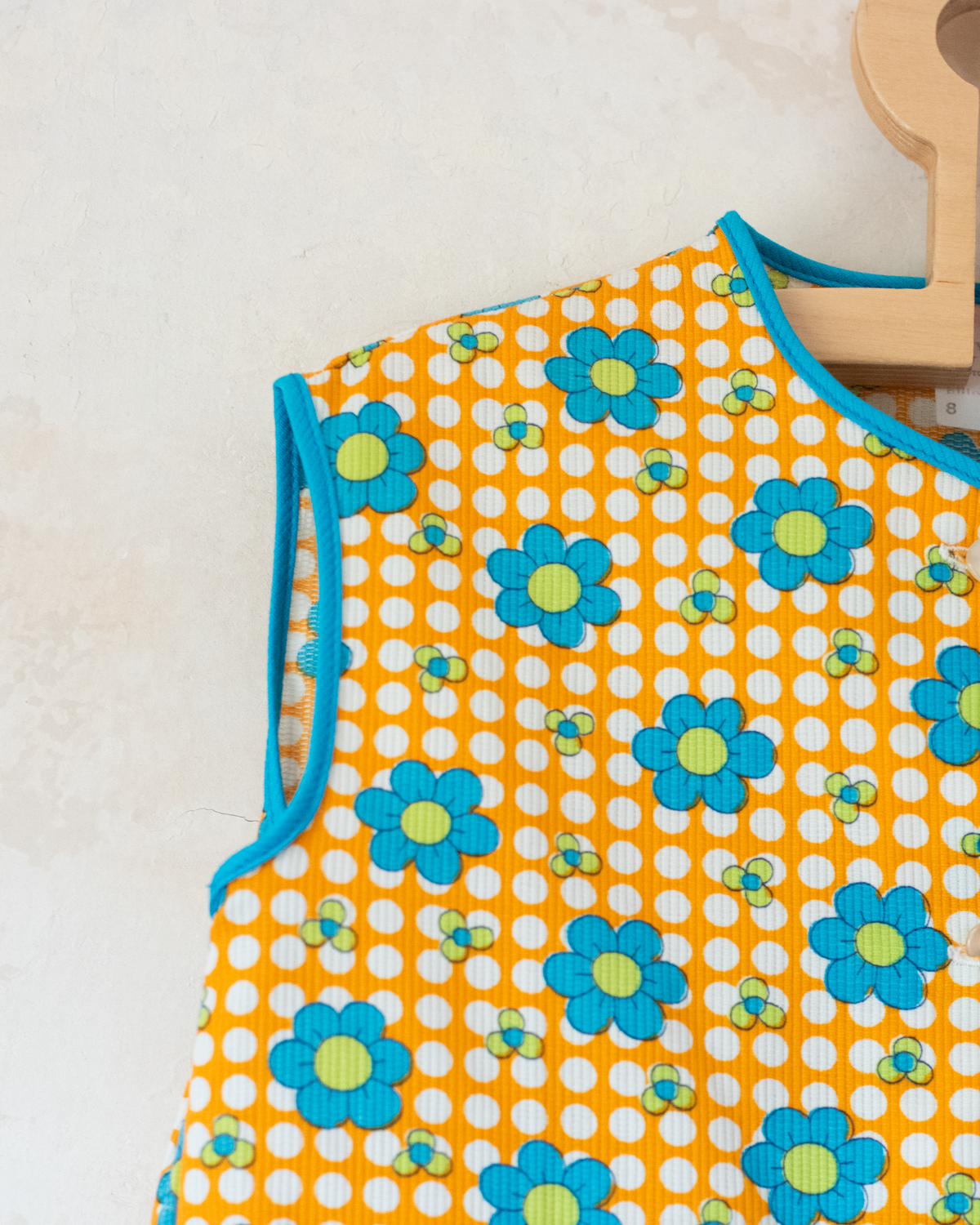 Seventies Floral Set | Dead Stock | 8-9 Years