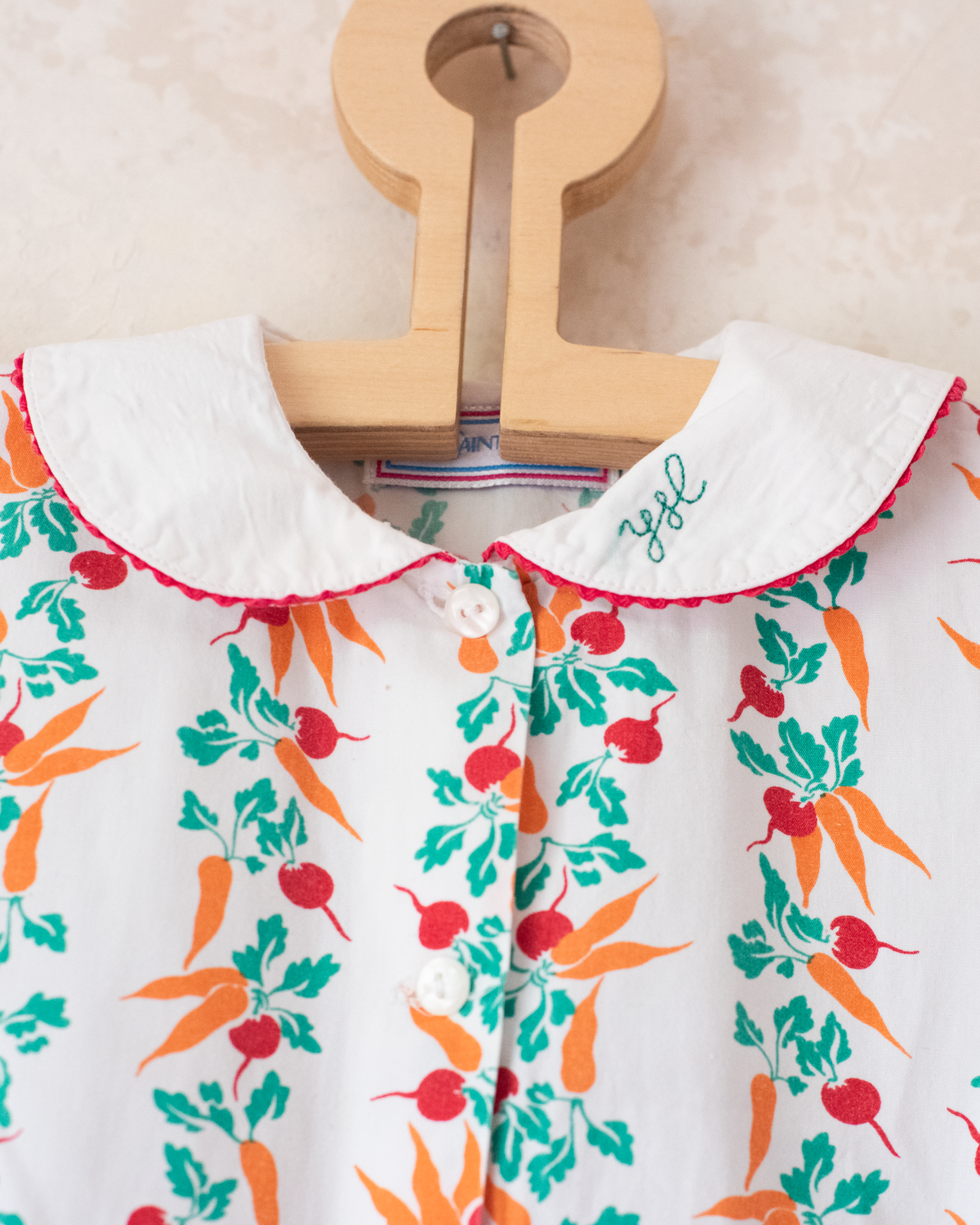 Yves Saint Laurent radish and carrot dress | 3-4 years