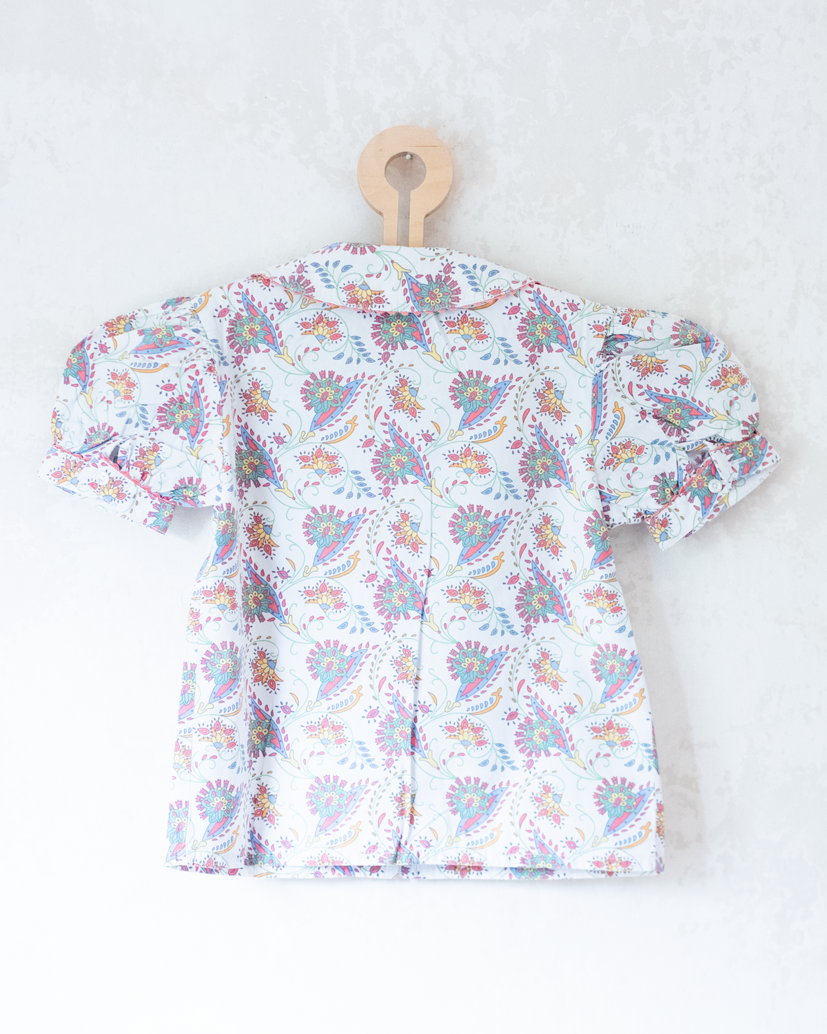 Colorful 80s short-sleeved shirt | 6-7 years