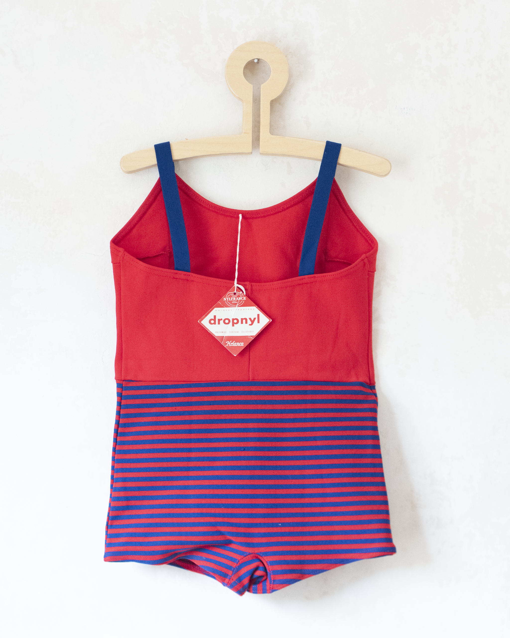 בגד ים צרפתי מהסבנטיז | דד סטוק | 6-7 שנים