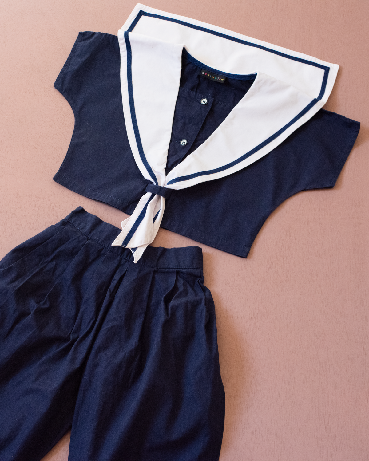 Sailor set in blue and white | 3-4 years