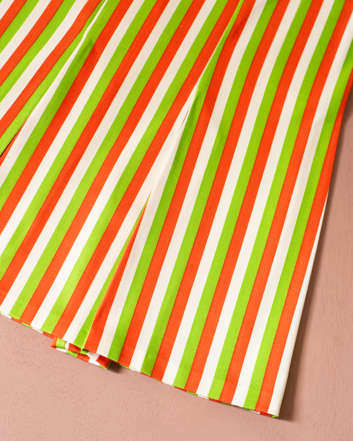 Striped dress | French deadstock from the seventies | 5-6 years
