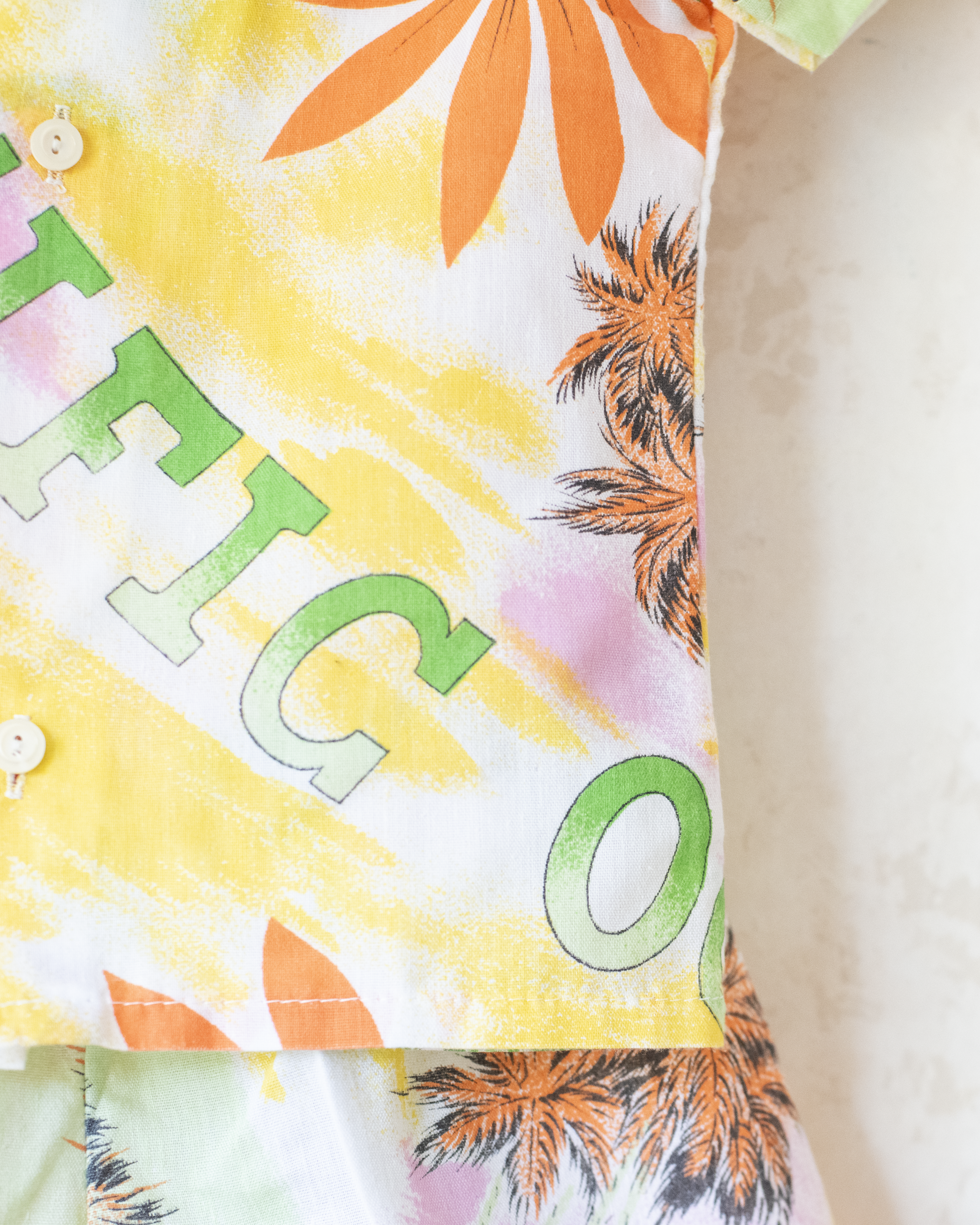 סט טרופי מכופתרת ומכנסיים | 3-4 שנים