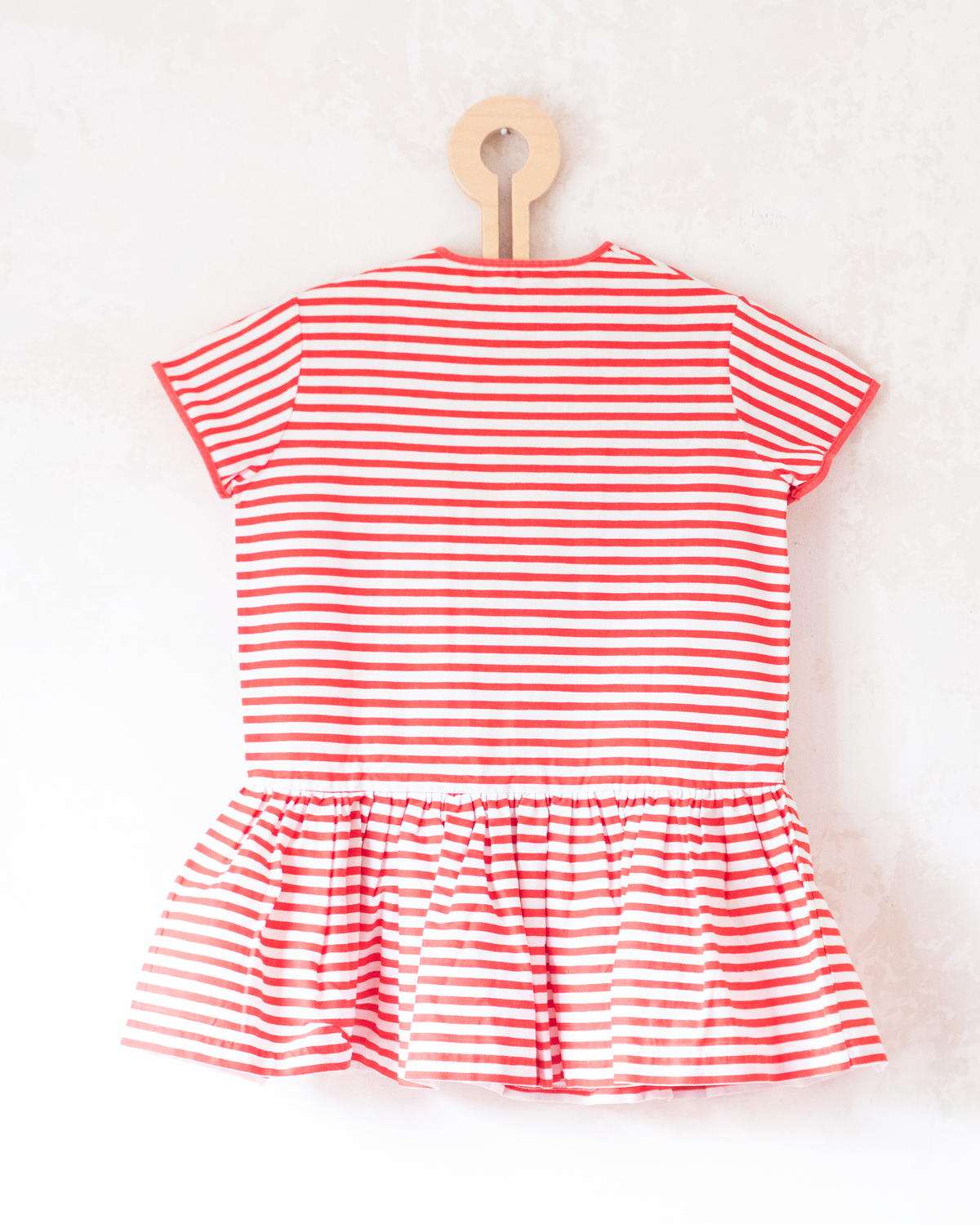 Striped dress with anchor | From the 50s in France | 2-3 years