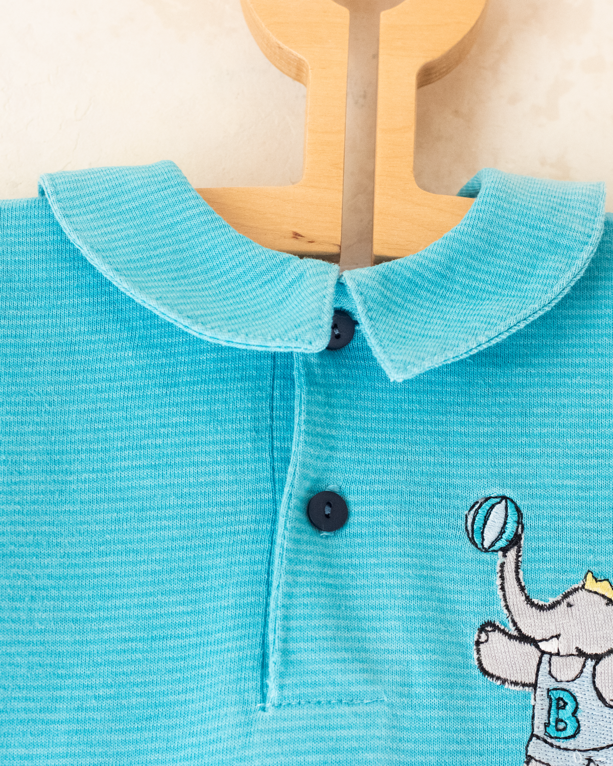 Sailor overalls with the King in the well | 0-3 months