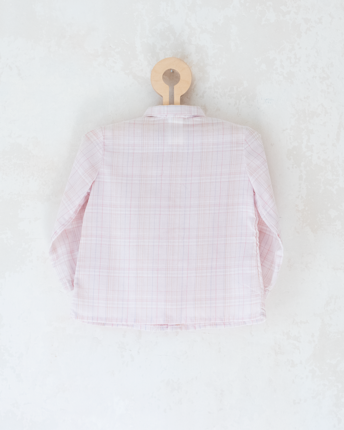 Long pink shirt with stripes | 18-24 months