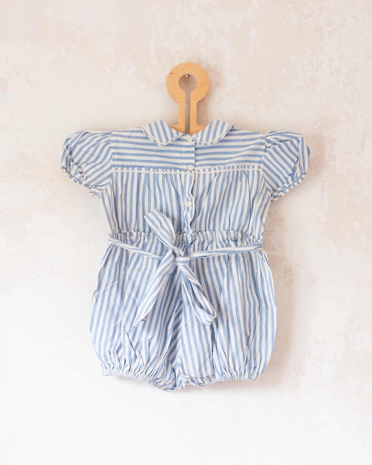 60s Striped Romper | 12-18 Months