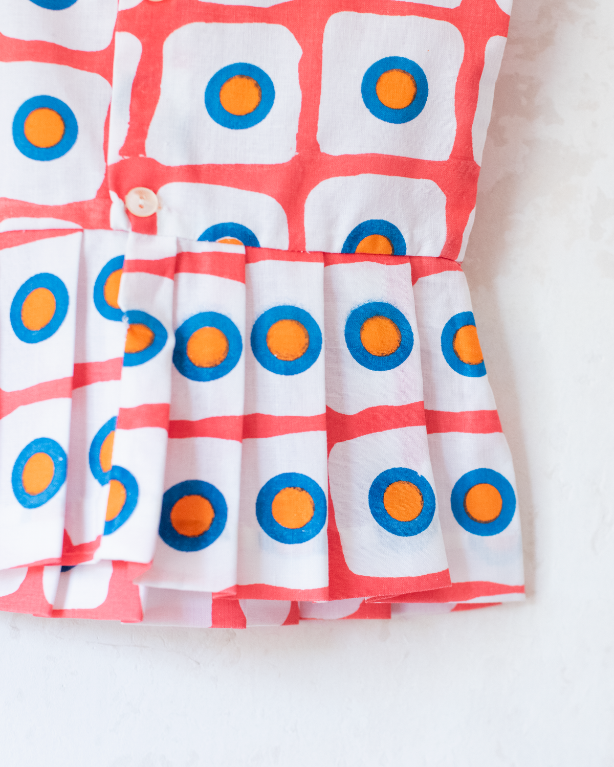 Colorful tank top | French deadstock from the seventies | 2-3 years