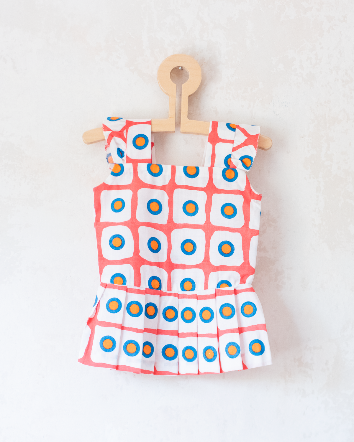 Colorful tank top | French deadstock from the seventies | 2-3 years