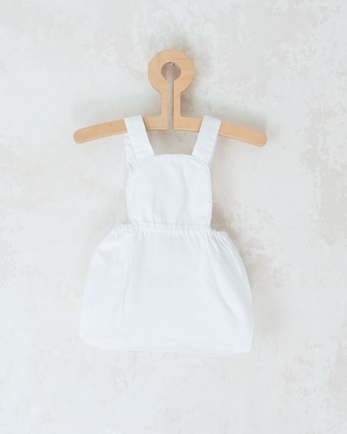 White romper with embroidered birds | 3-6 months