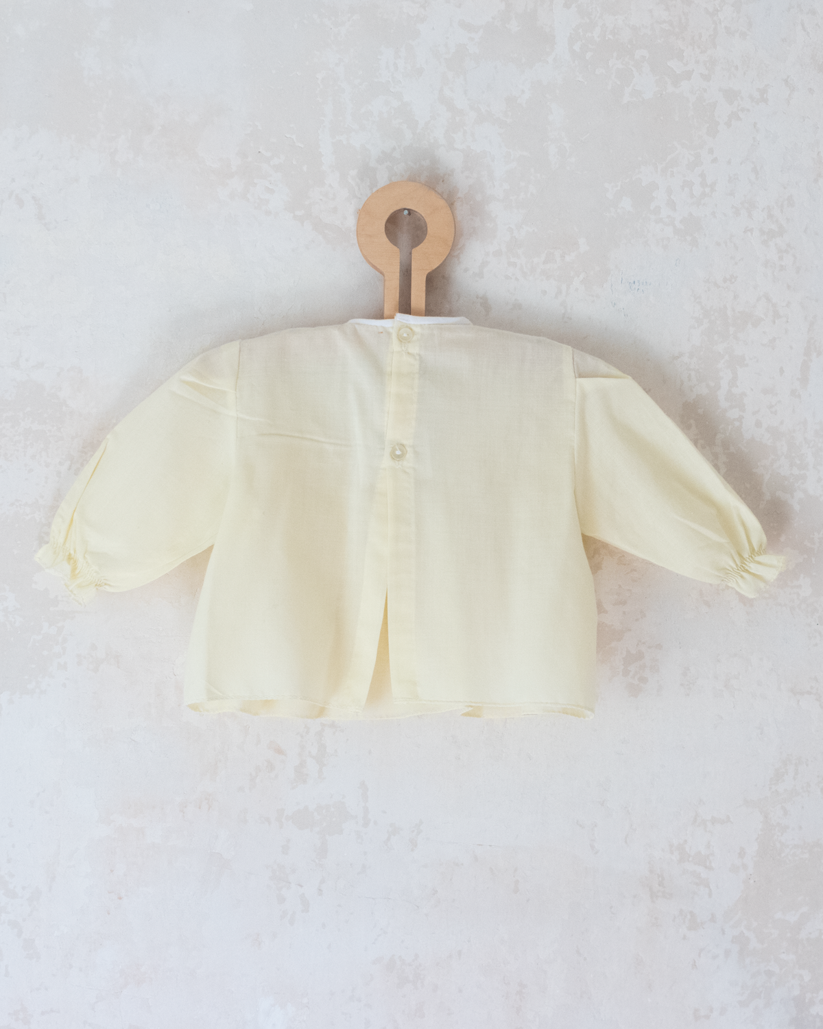 Yellow shirt with embroidered ducks | 3-6 months
