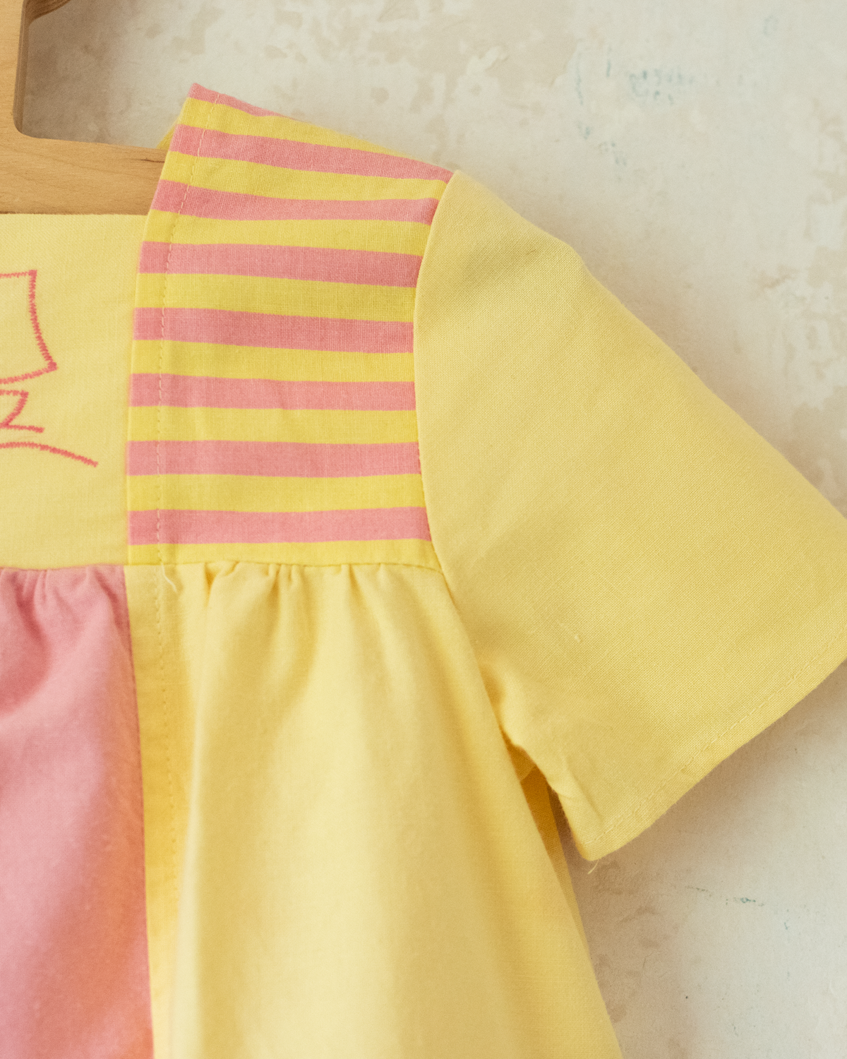 Banana Punch Dress with Sailboat | 2-3 Years