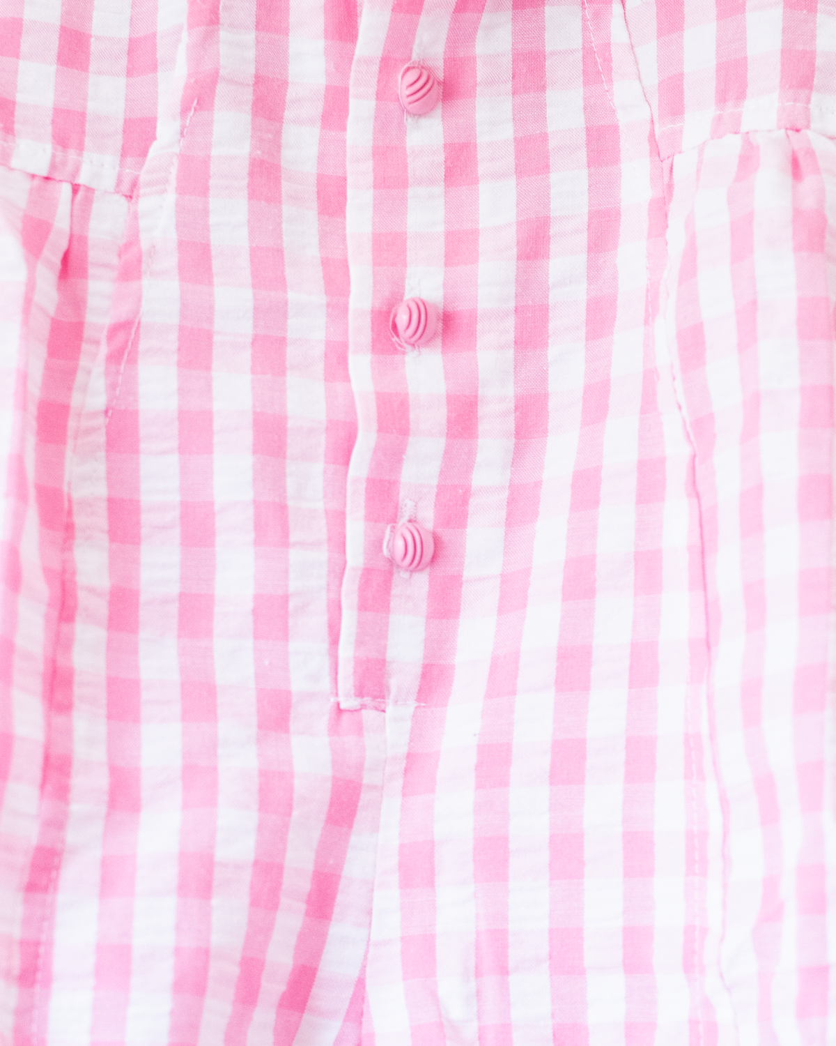 Plaid overalls with embroidered mice on the collar | 3-6 months