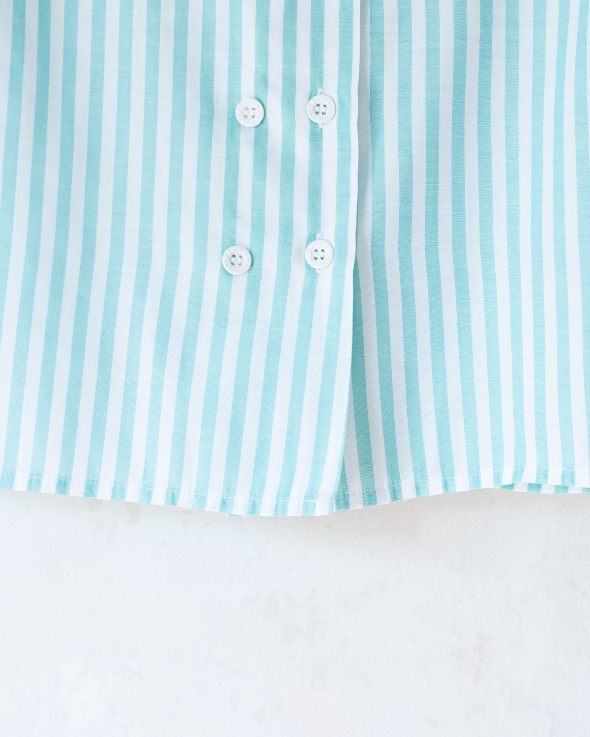 Long striped shirt with two rows of buttons | 3-4 years