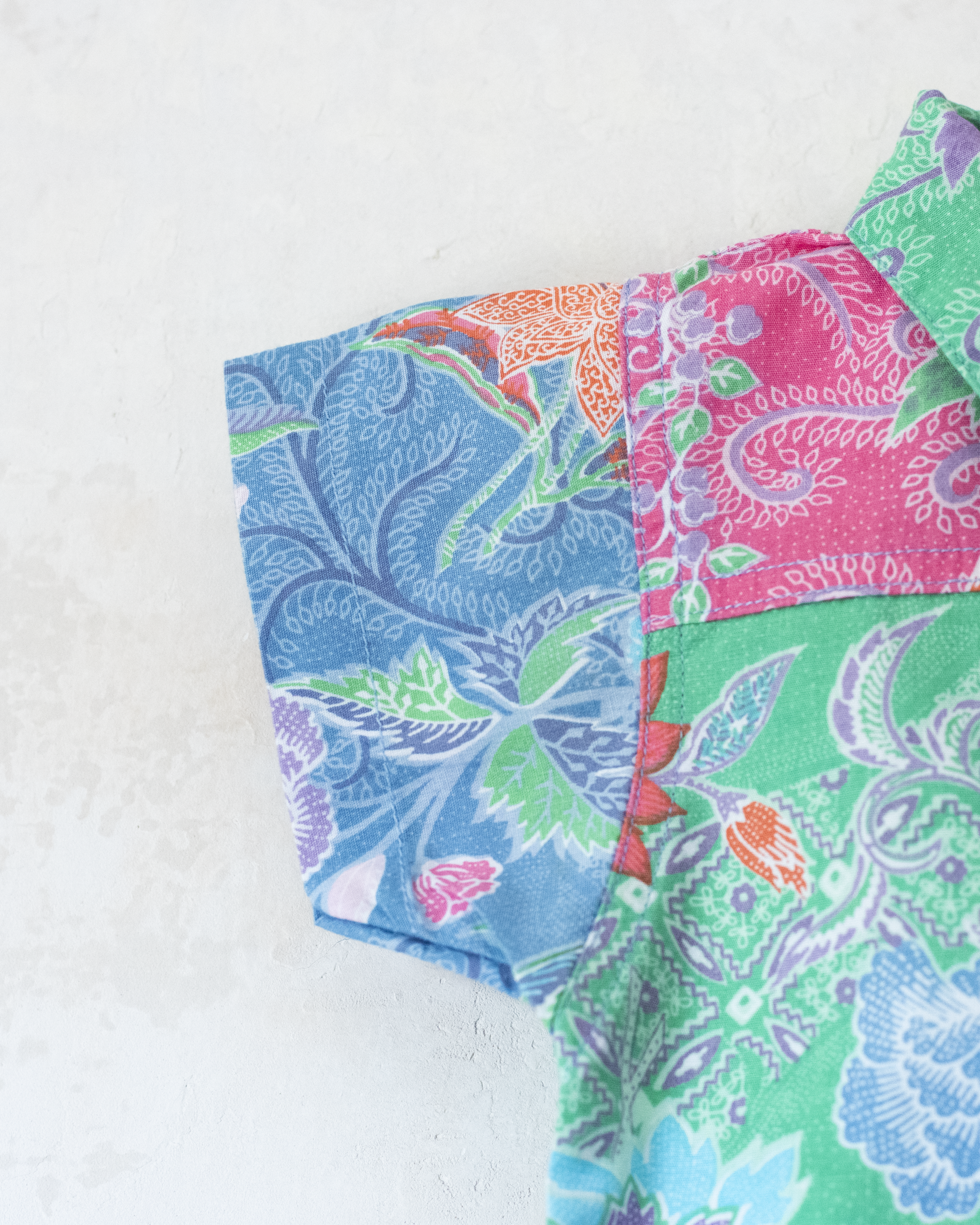 סט פרחוני צבעוני מהאייטיז | 18-24 חודשים