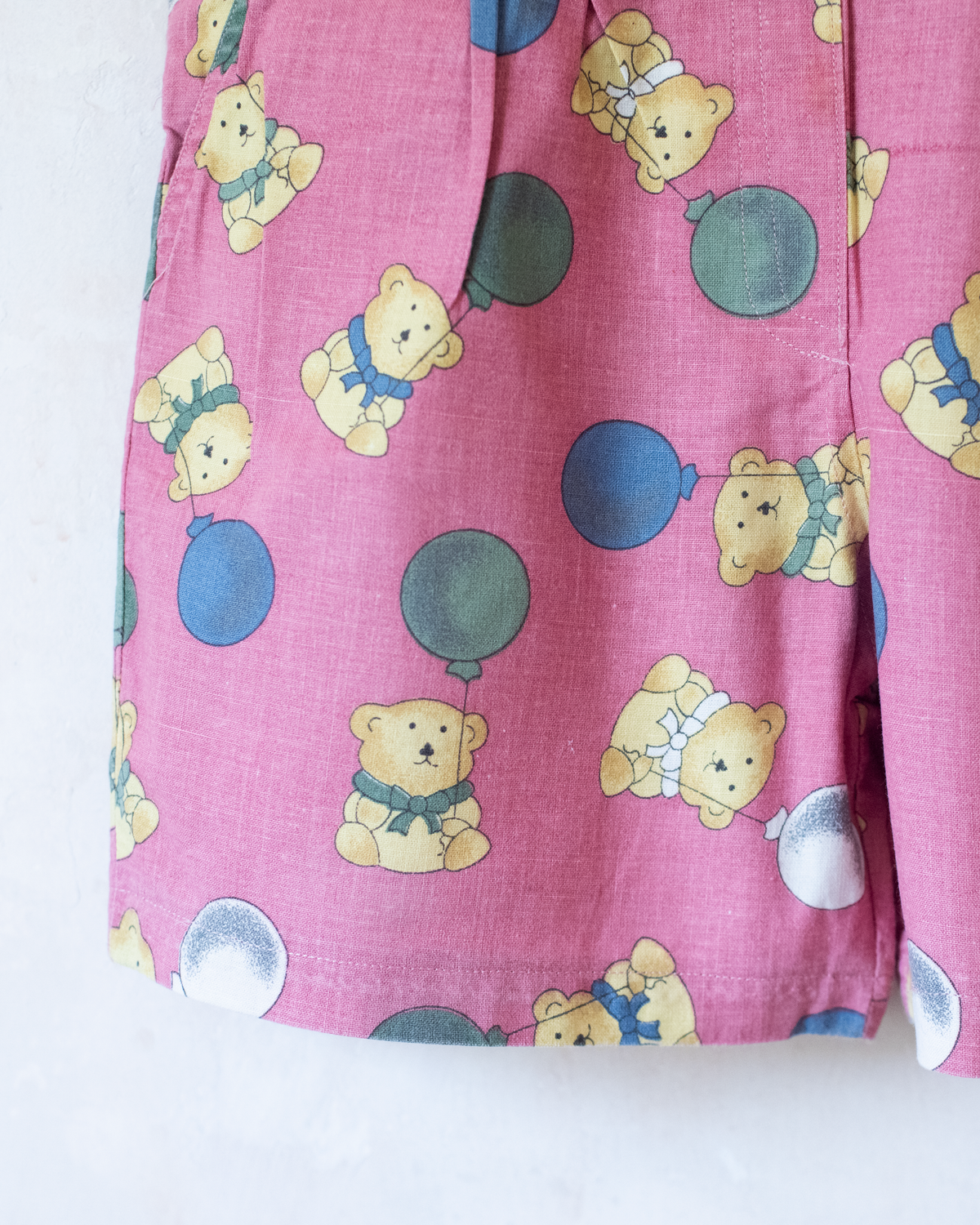 Overalls with bears and balloons | French deadstock | 2-3 years