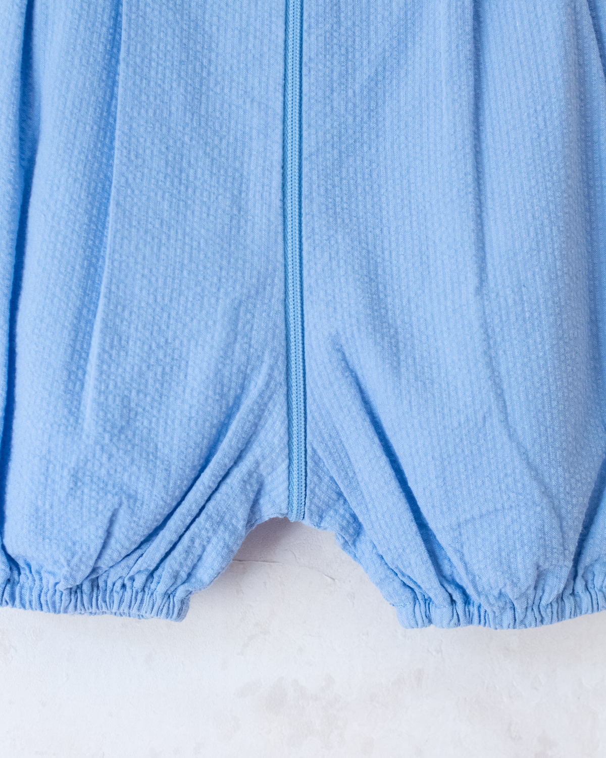 Tailored French overalls in light blue | 3-6 months