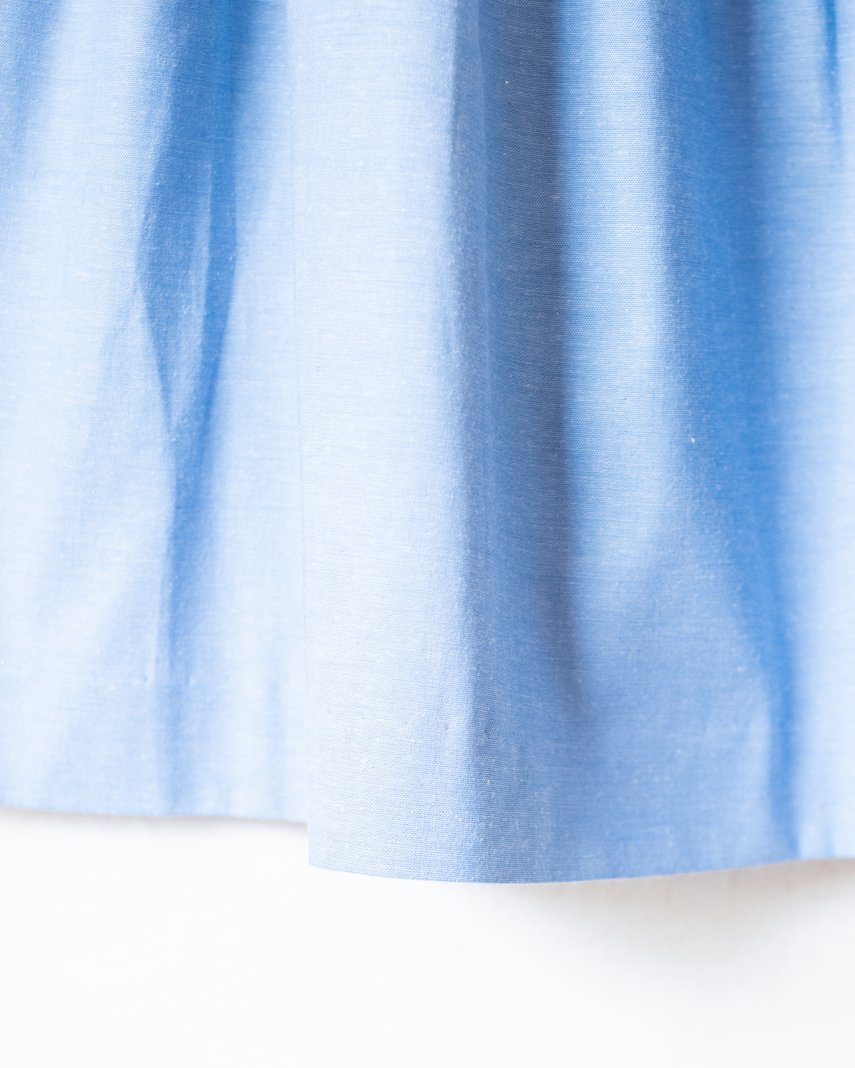 Light blue dress with salt embroidery | Deadstock from Barcelona | 5-6 years