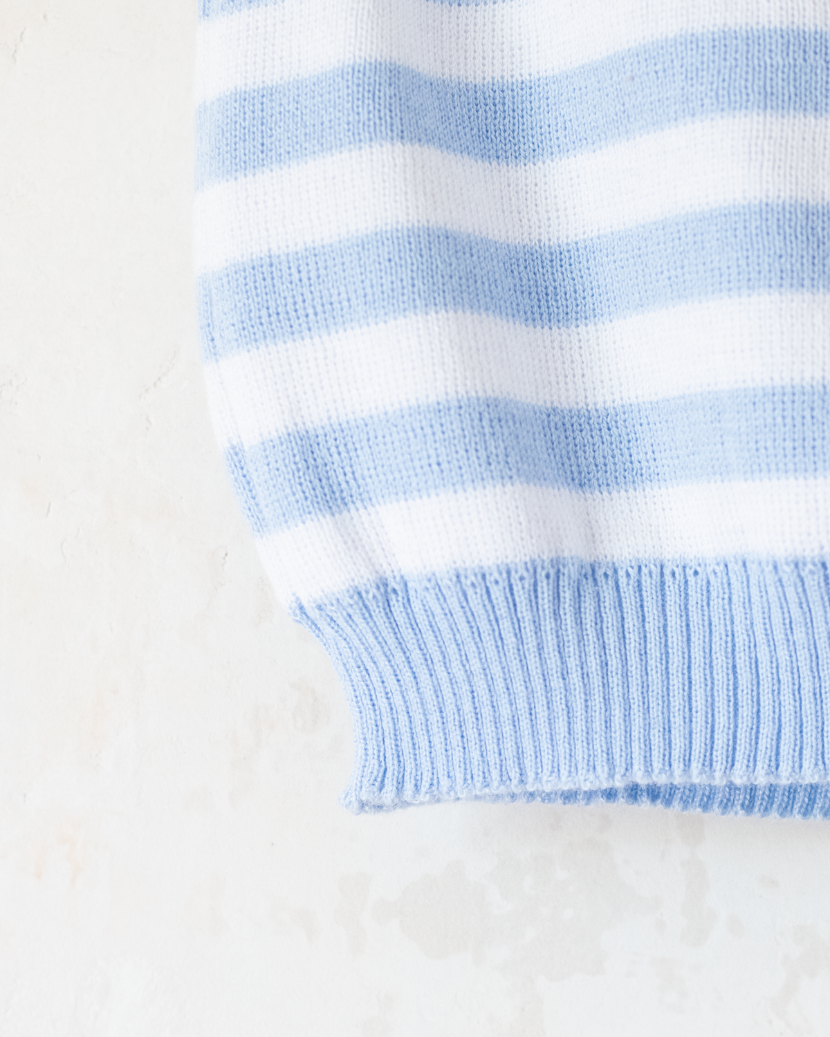 Cardigan with stripes and embroidered seagulls | 12-18 months