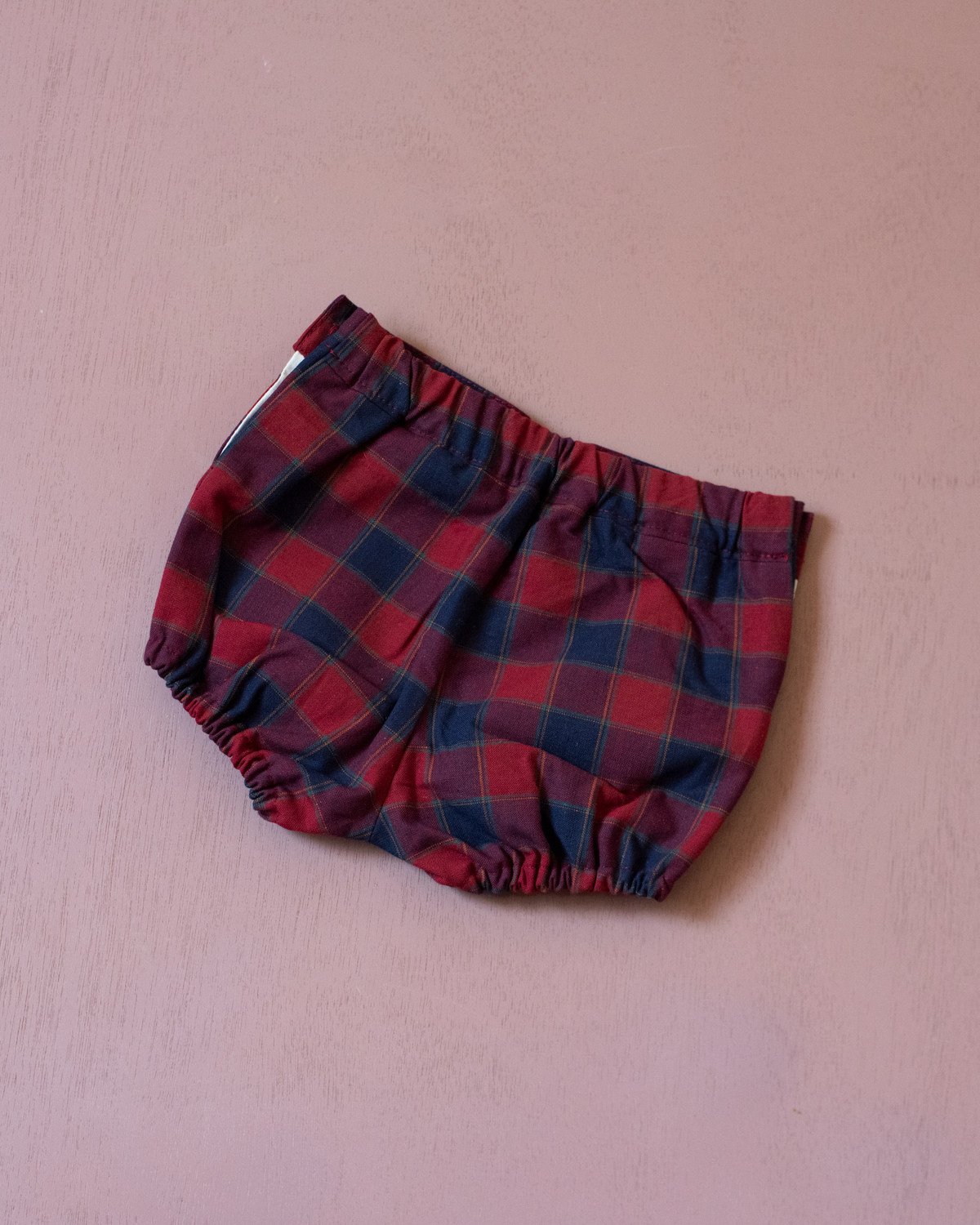 Checkered bloomers from Italy | 9-12 months