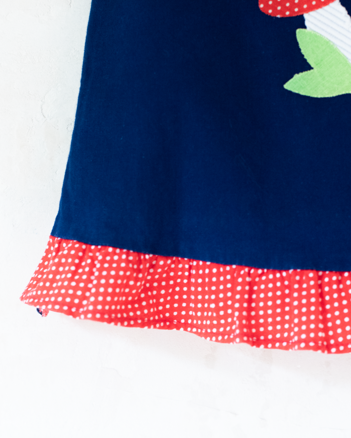 Blue tunic with mushrooms | 6-9 months