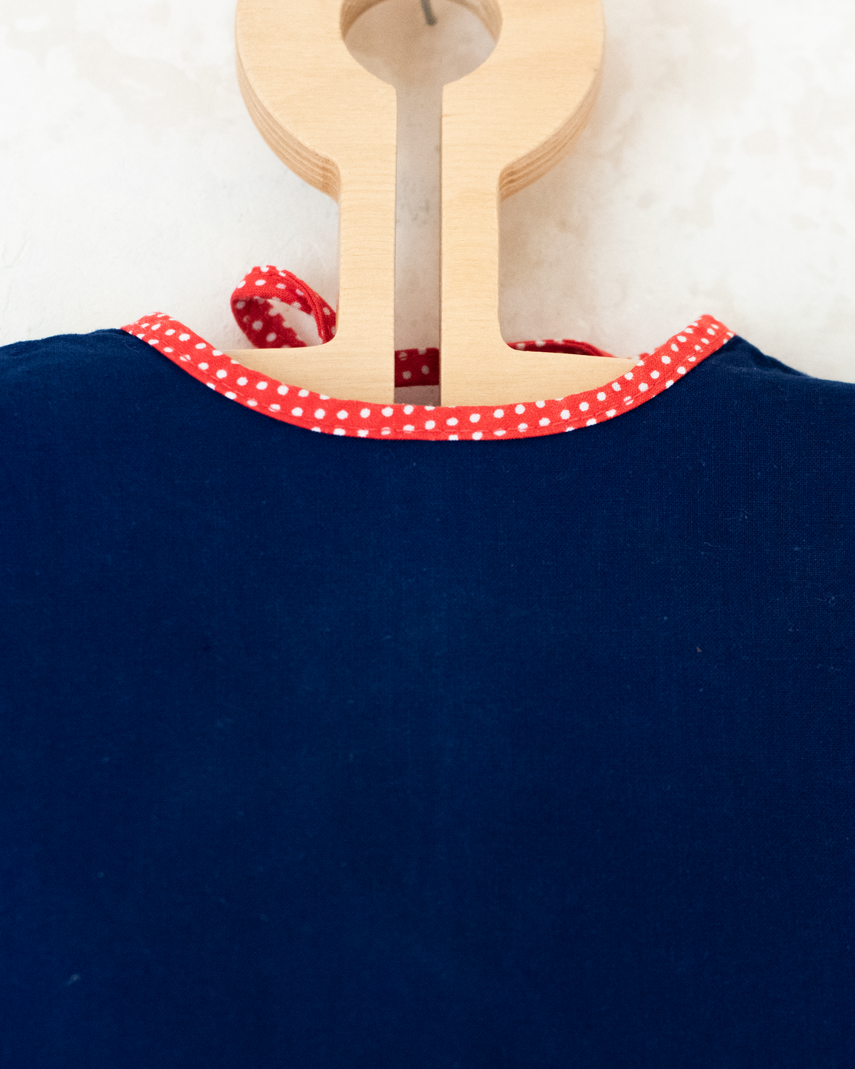 Blue tunic with mushrooms | 6-9 months