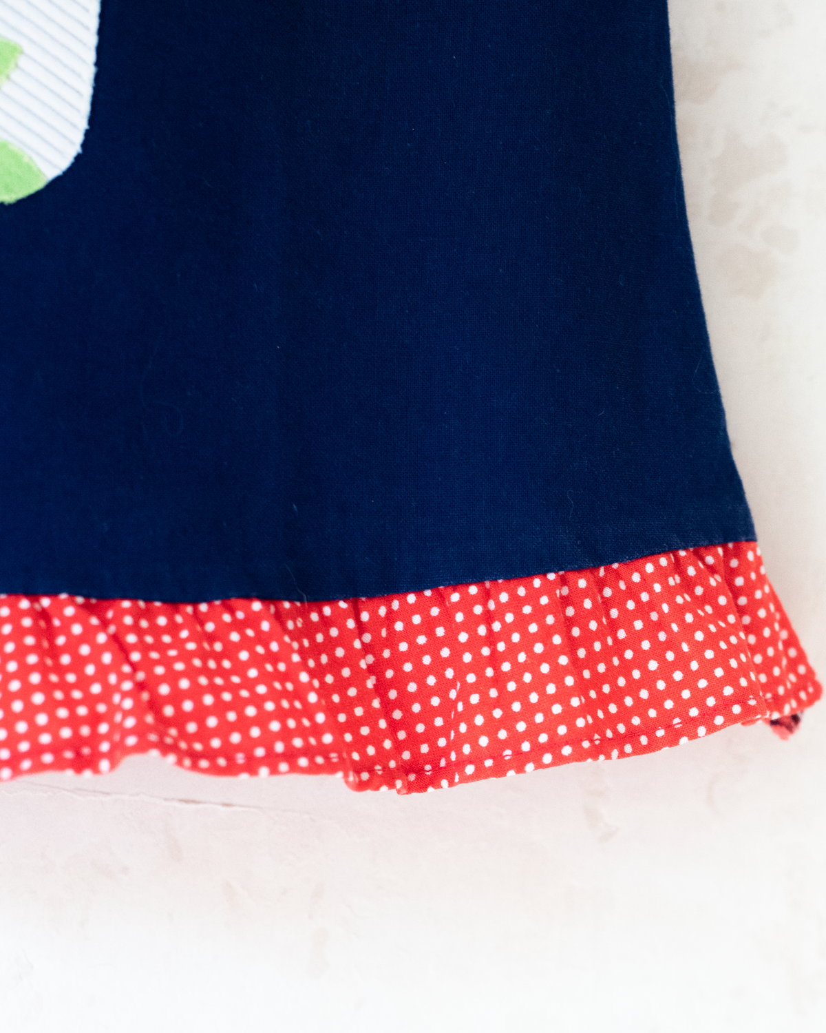 Blue tunic with mushrooms | 6-9 months