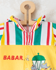 אוברול צבעוני עם המלך בבר וקפוצ׳ון | 3-6 חודשים