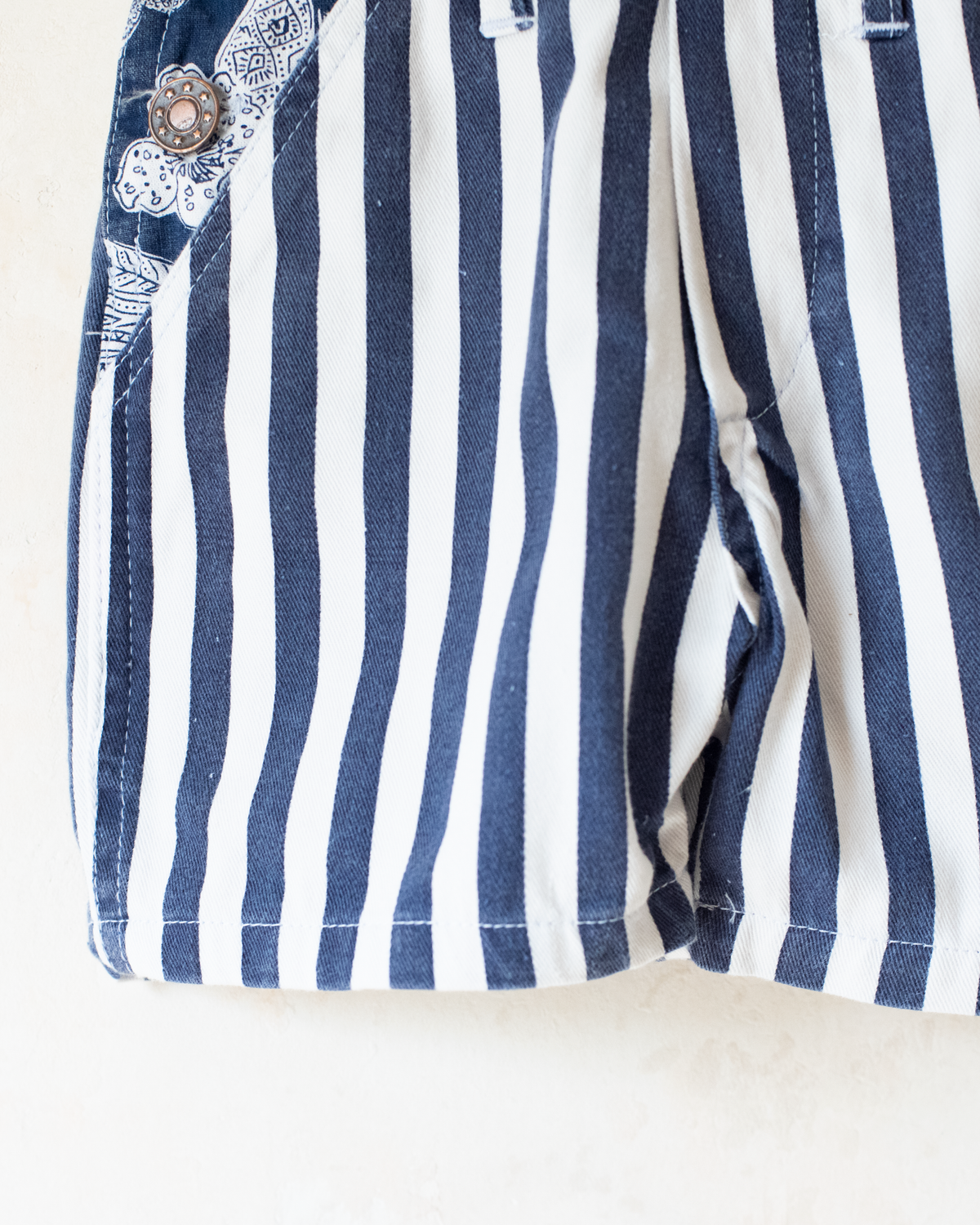 Striped and Floral Romper | 3-6 Months