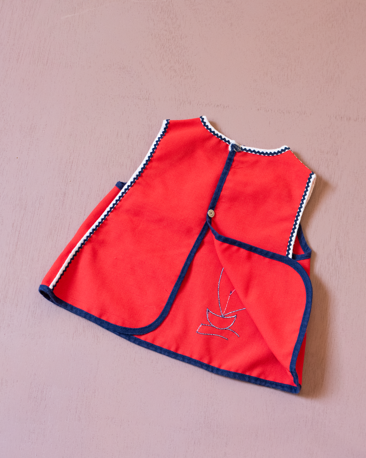 French sailboat onesie from the seventies | 3-6 months