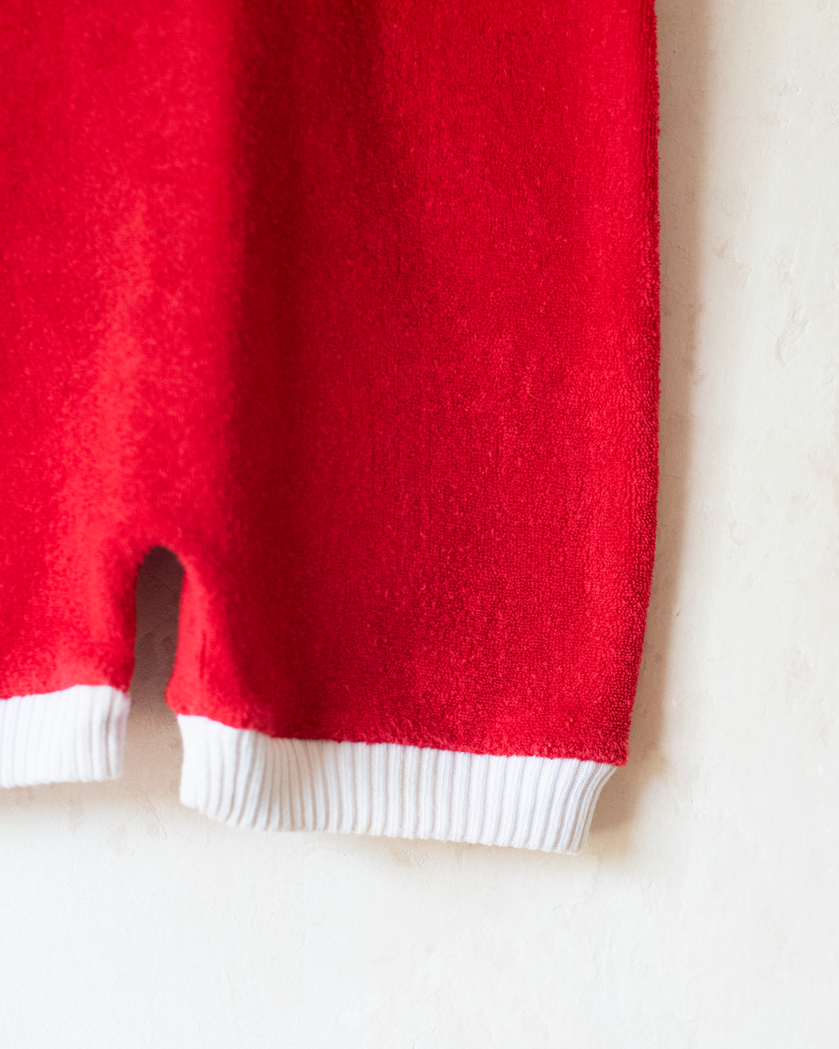 Summer romper made from towel fabric | 12-18 months