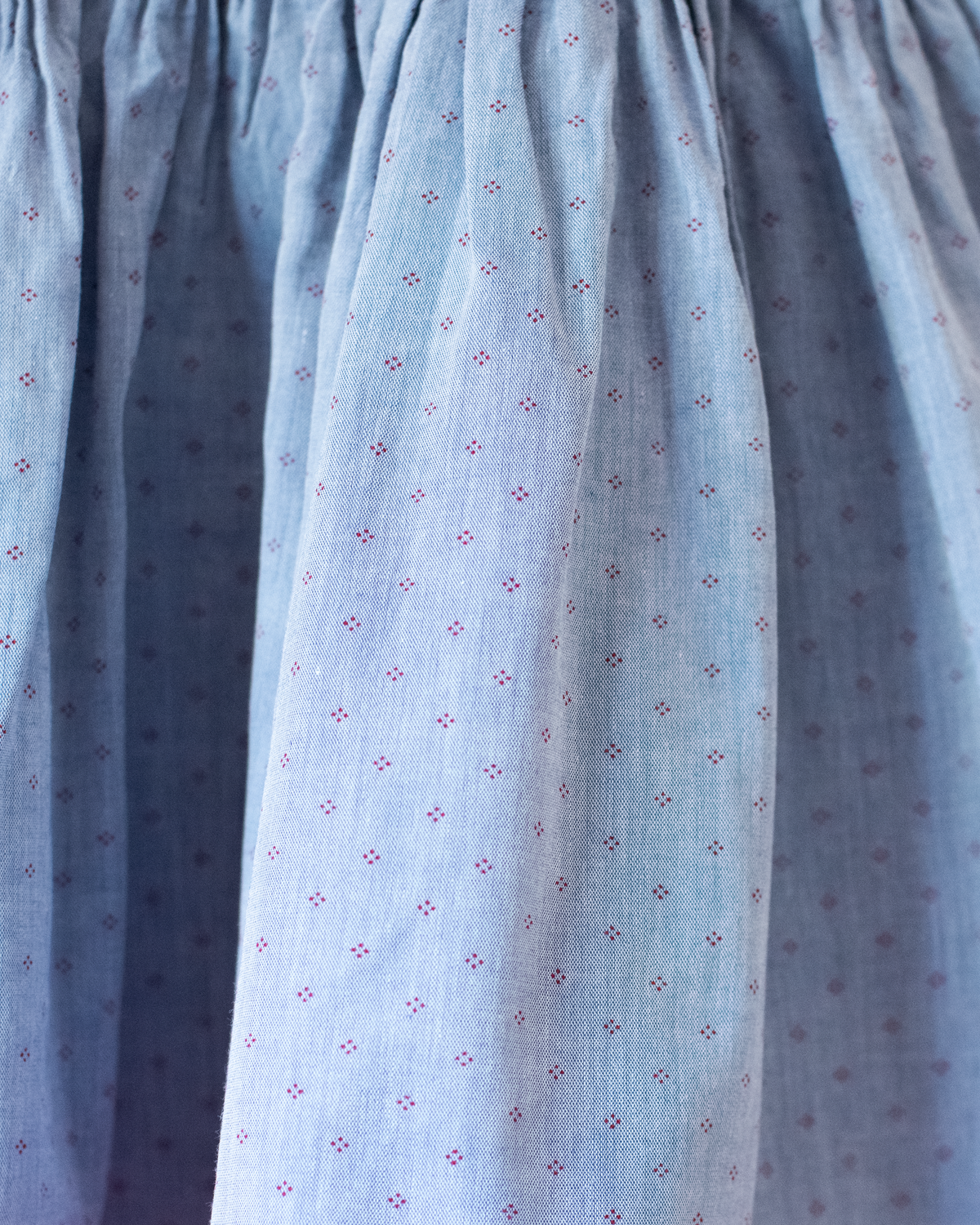 Gray and red dress with floral embroidery | 18-24 months