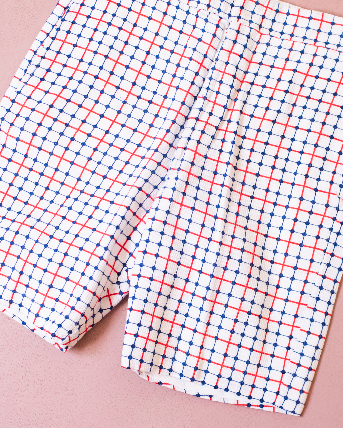 Plaid Bermuda Shorts | French Seventies | 4-5 Years