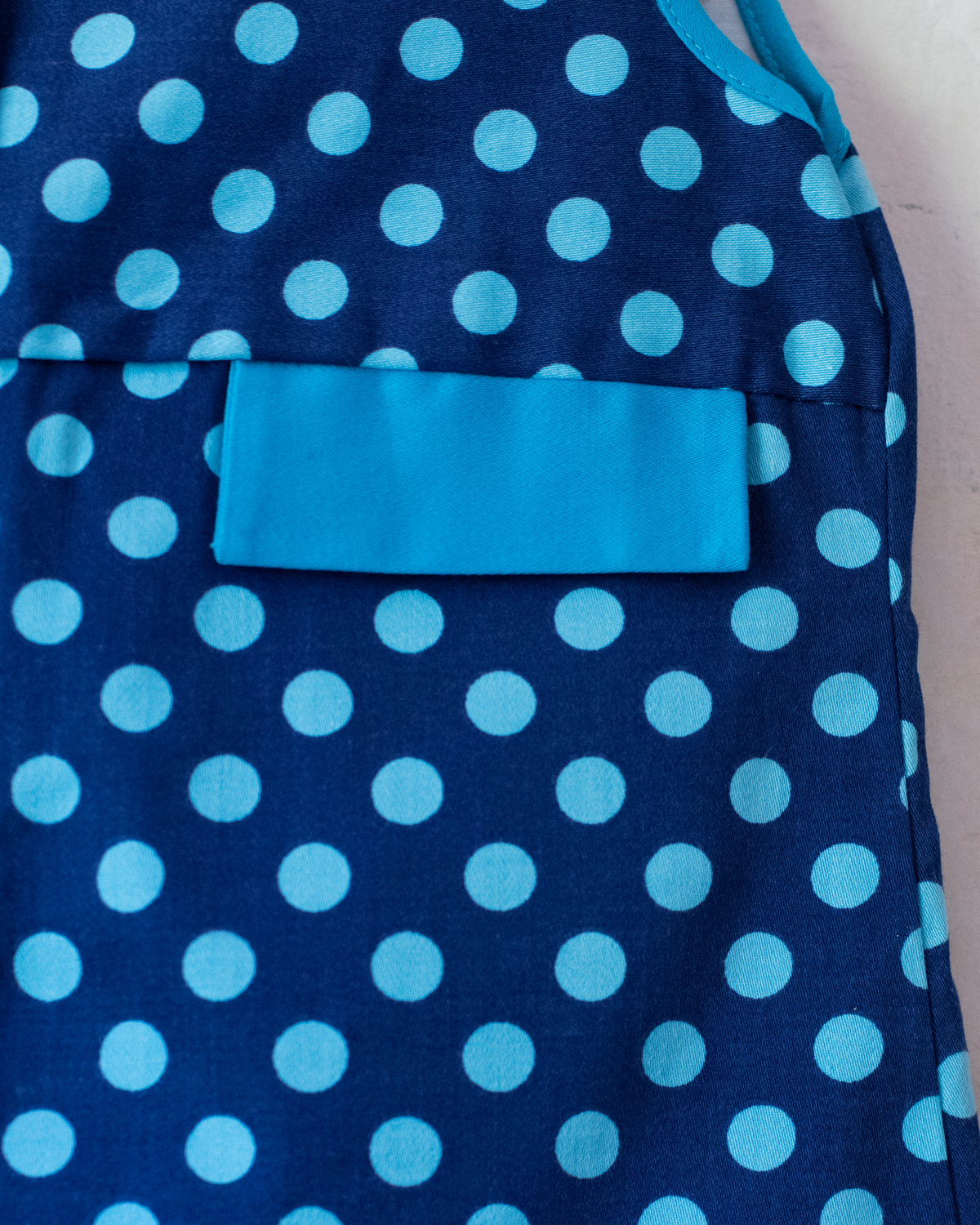 Blue Polka Dot Suit | Deadstock from the Seventies | 7-8 Years 