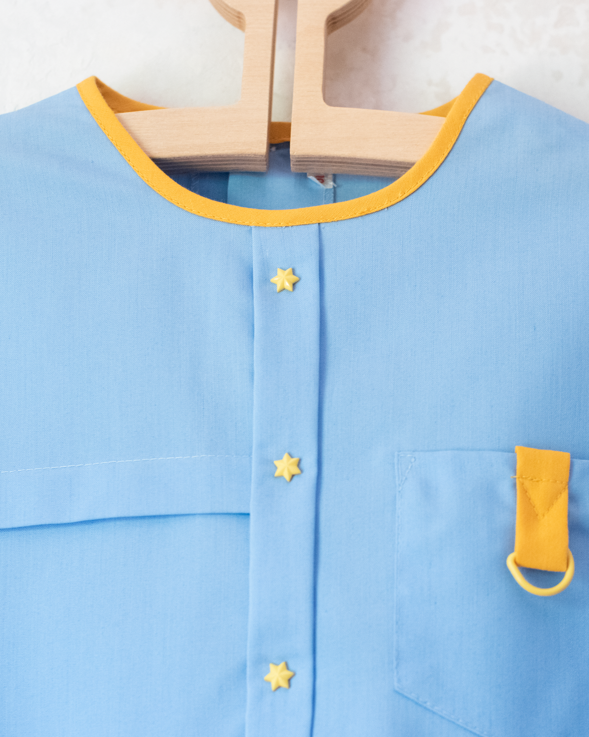 Light blue dress with flowers | 10-11 years