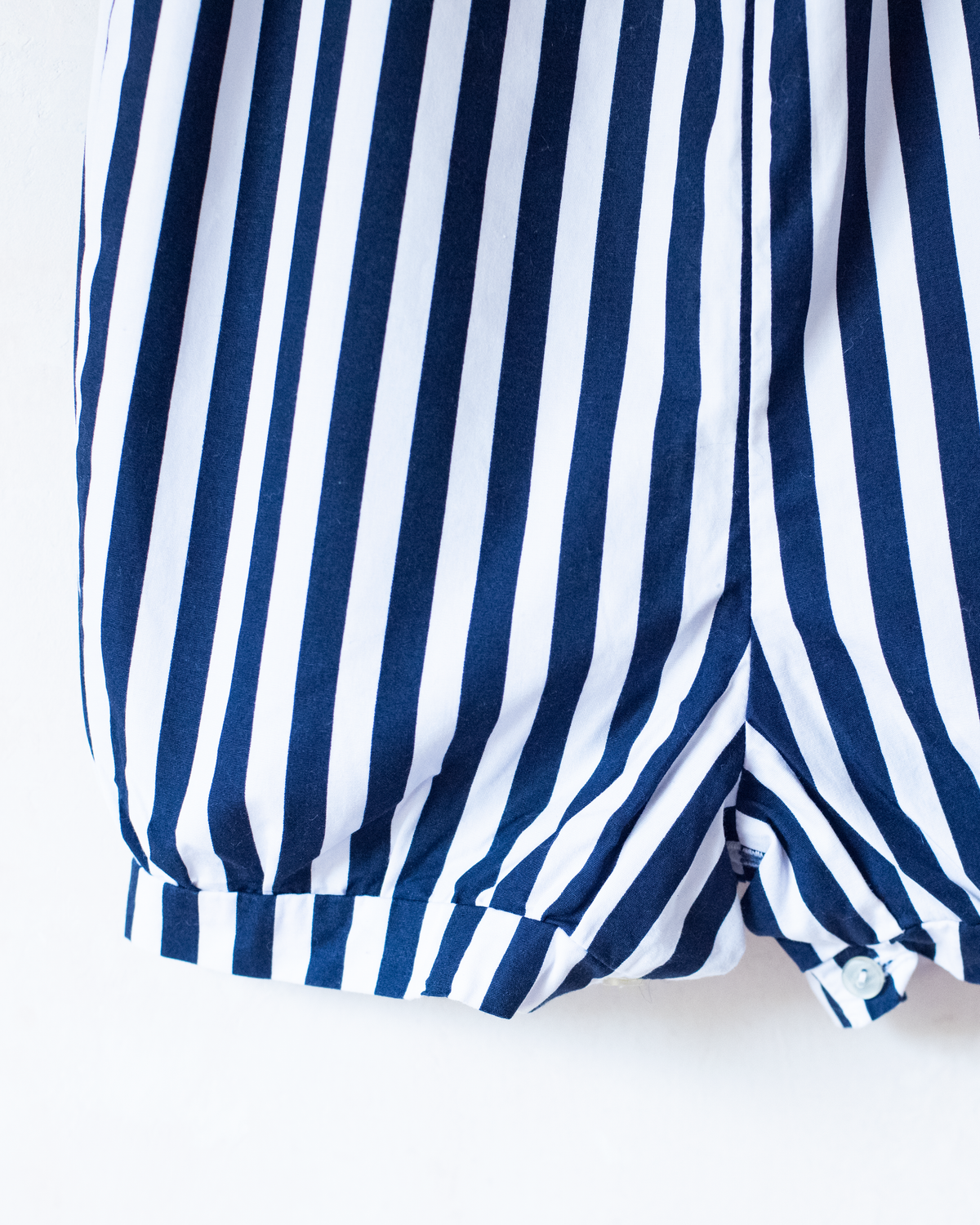 Striped jumpsuit with collar | 12-18 months