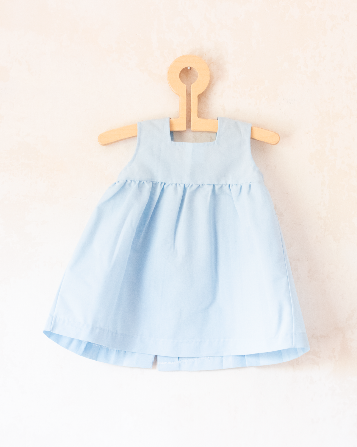 Light blue tunic with colorful embroidery | 18-24 months
