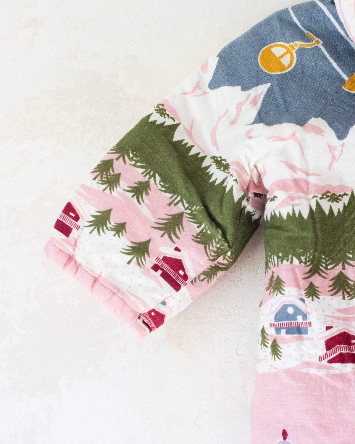 Paris Fleece Jacket with Snowy Print | 12-18 Months