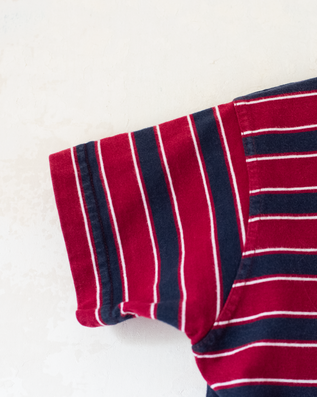 Striped T-shirt with Tintin embroidery | 4-5 years