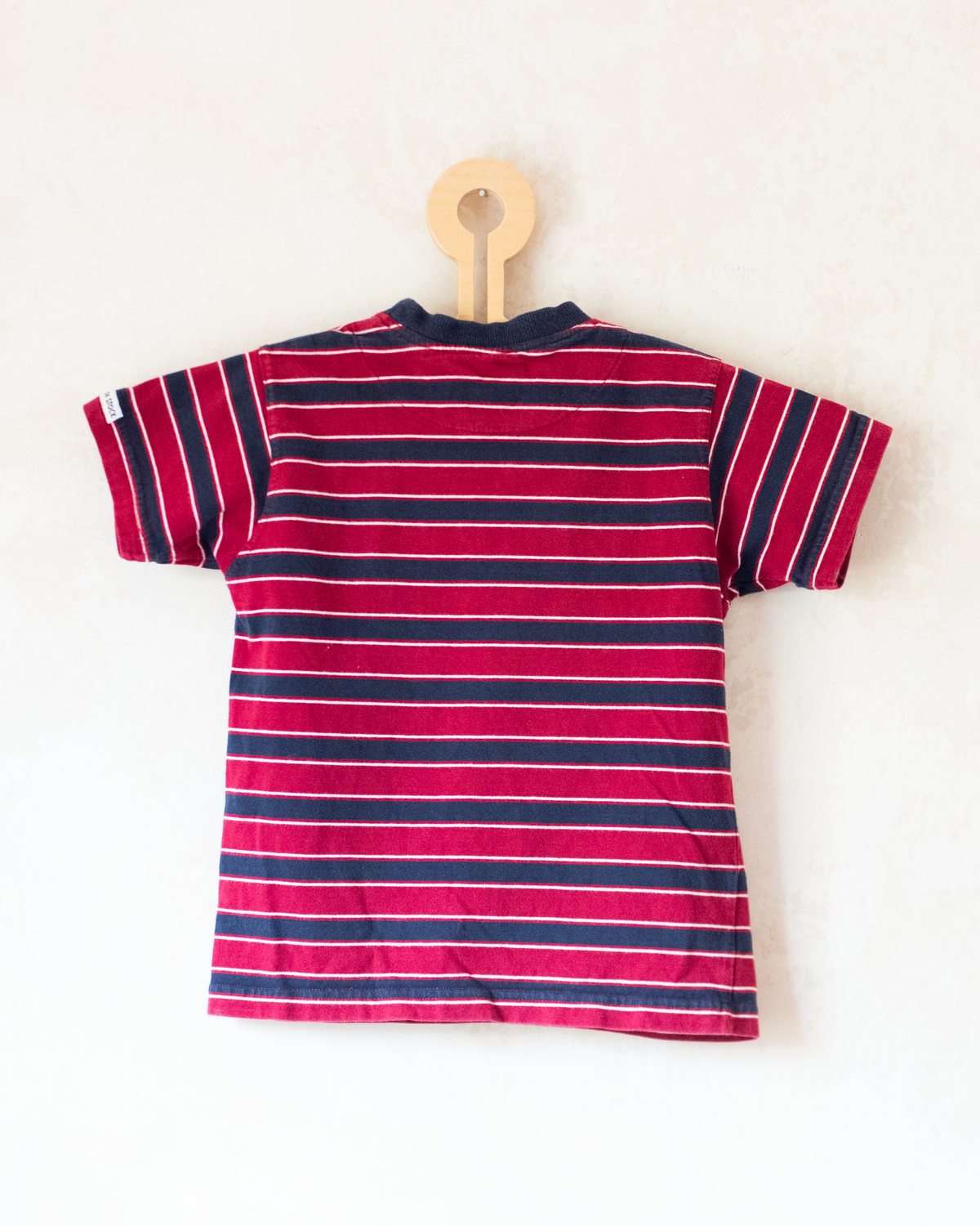 Striped T-shirt with Tintin embroidery | 4-5 years