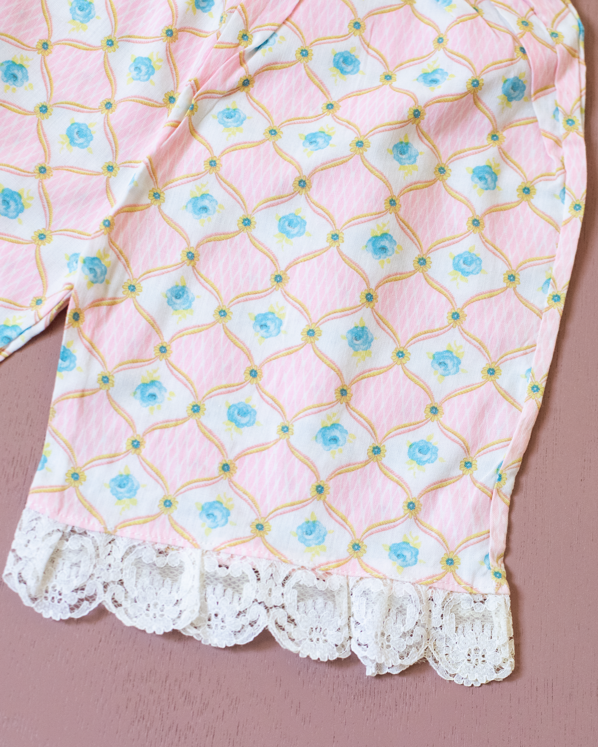 Floral pants with lace | 2-3 years