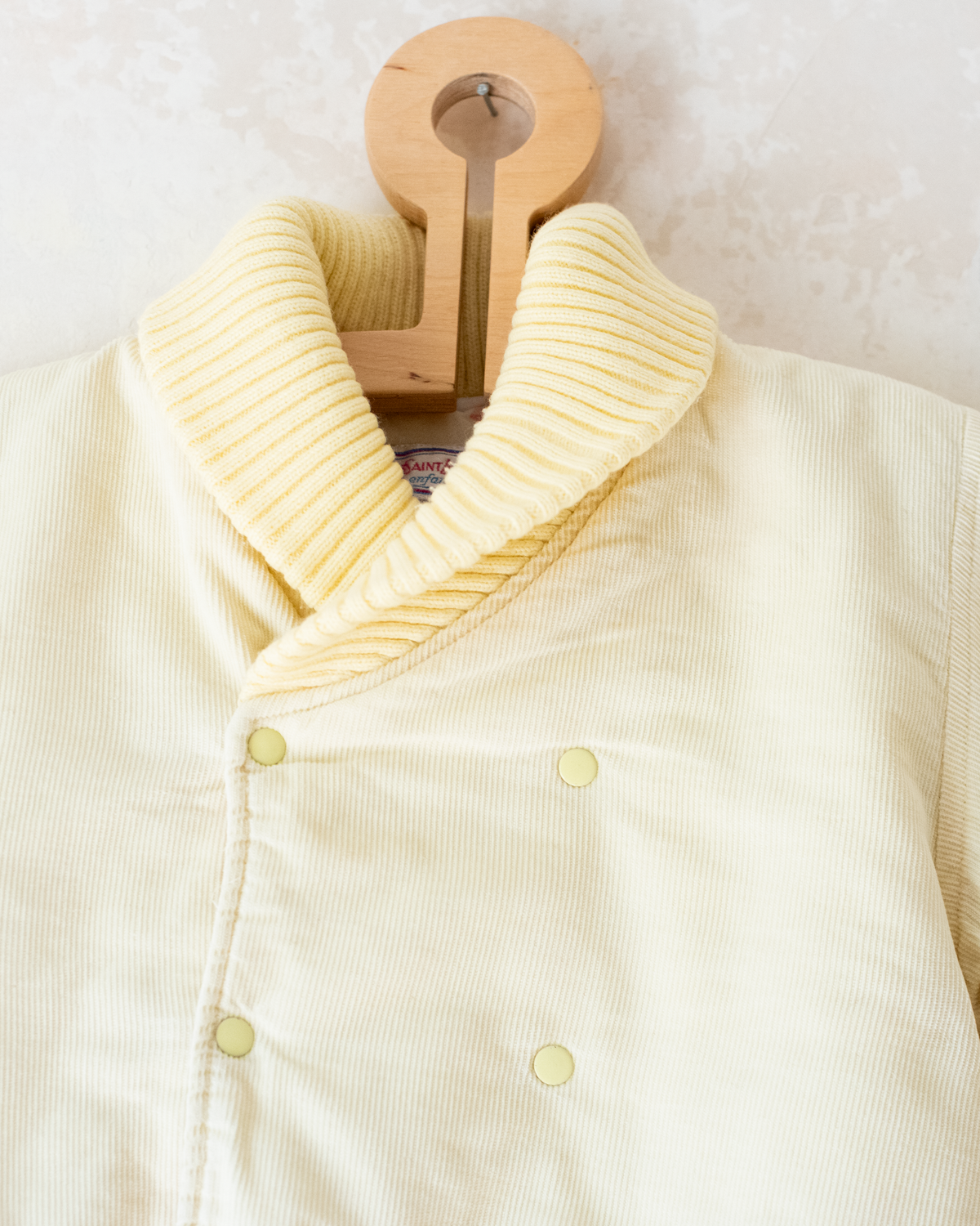 Yves Saint Laurent Yellow Corduroy Coat | 12-18 Months