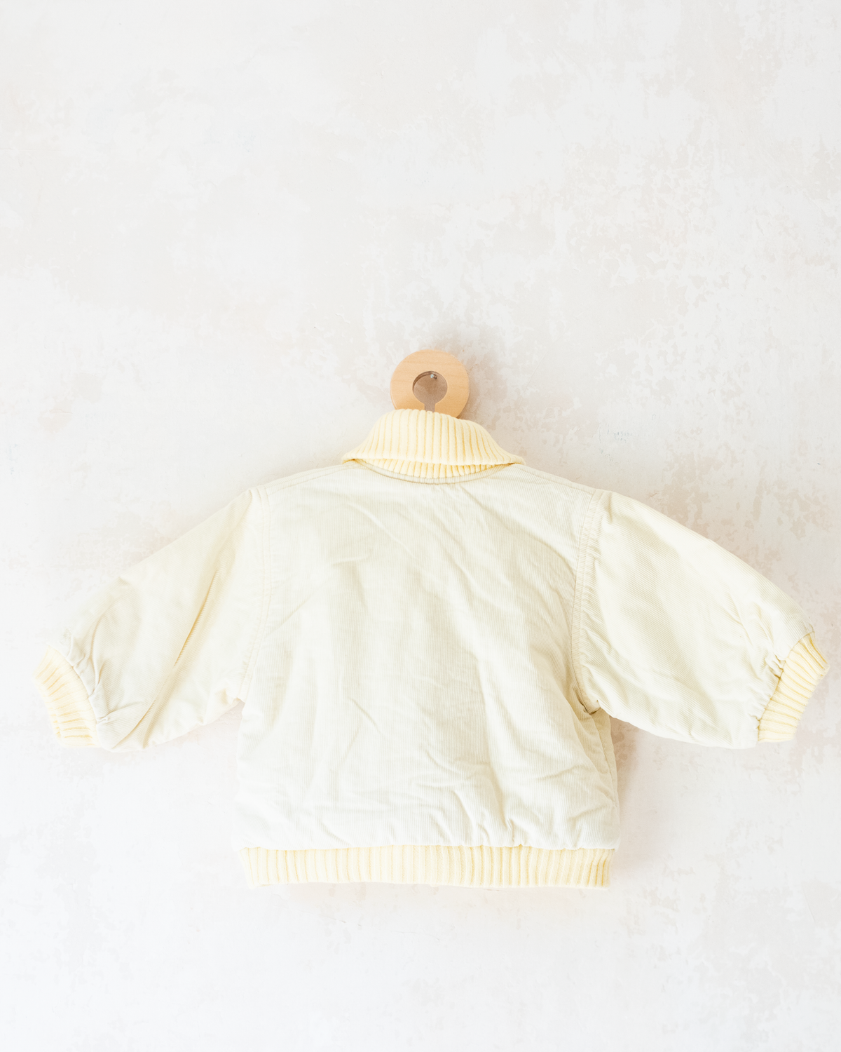 Yves Saint Laurent Yellow Corduroy Coat | 12-18 Months