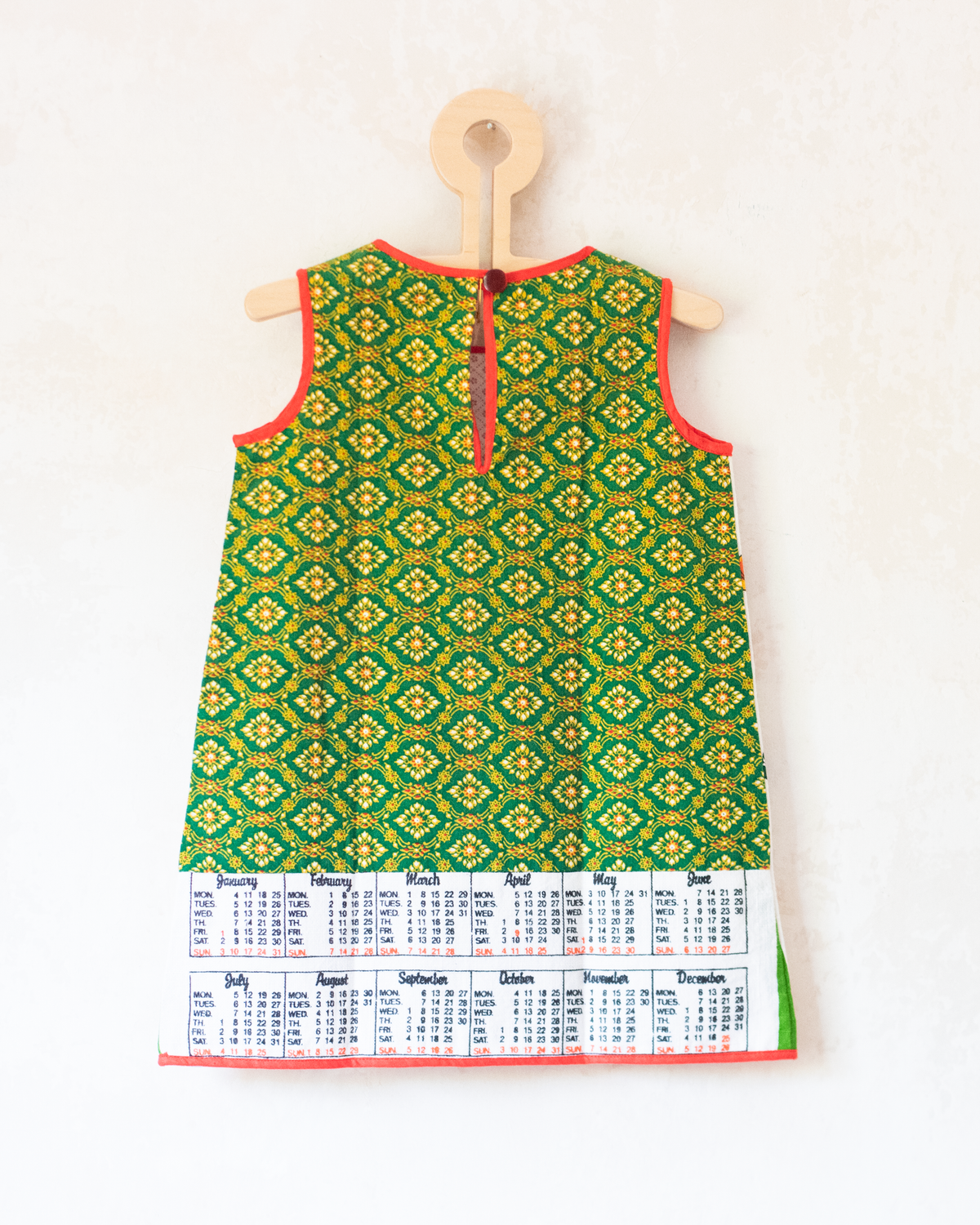 Dutch 'Mamouhedesh' dress with flowers | 2-3 years