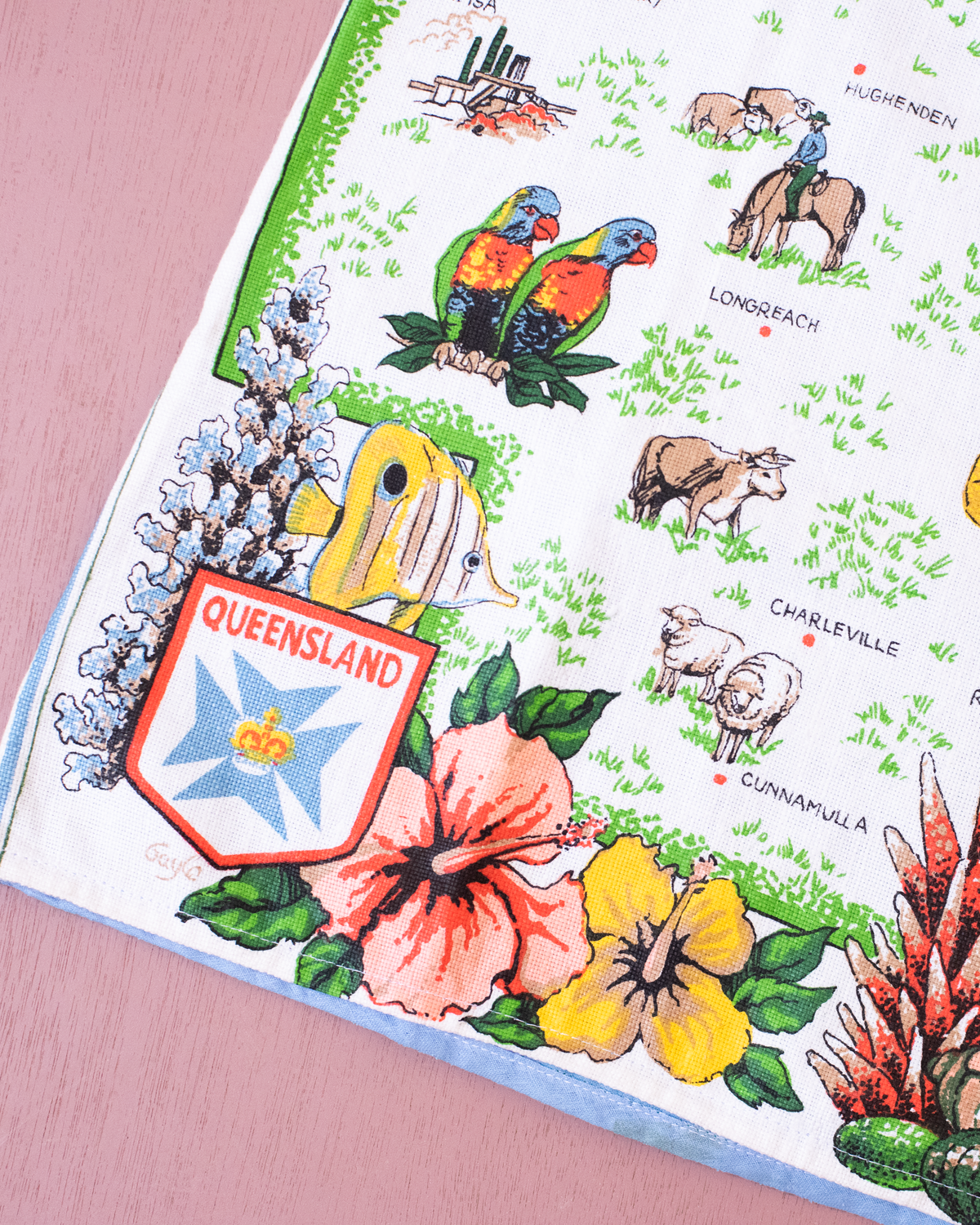 Dutch 'Mamuheedesh' dress from an Australian towel | 4-5 years
