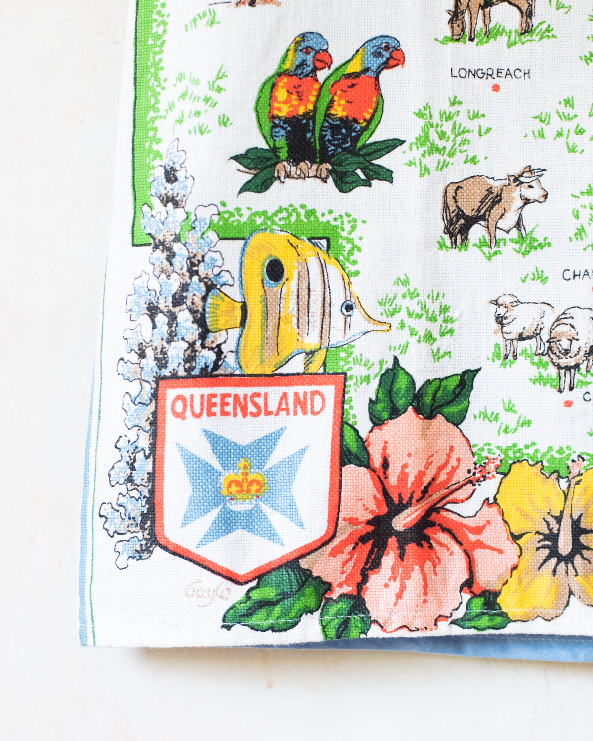 Dutch 'Mamuheedesh' dress from an Australian towel | 4-5 years