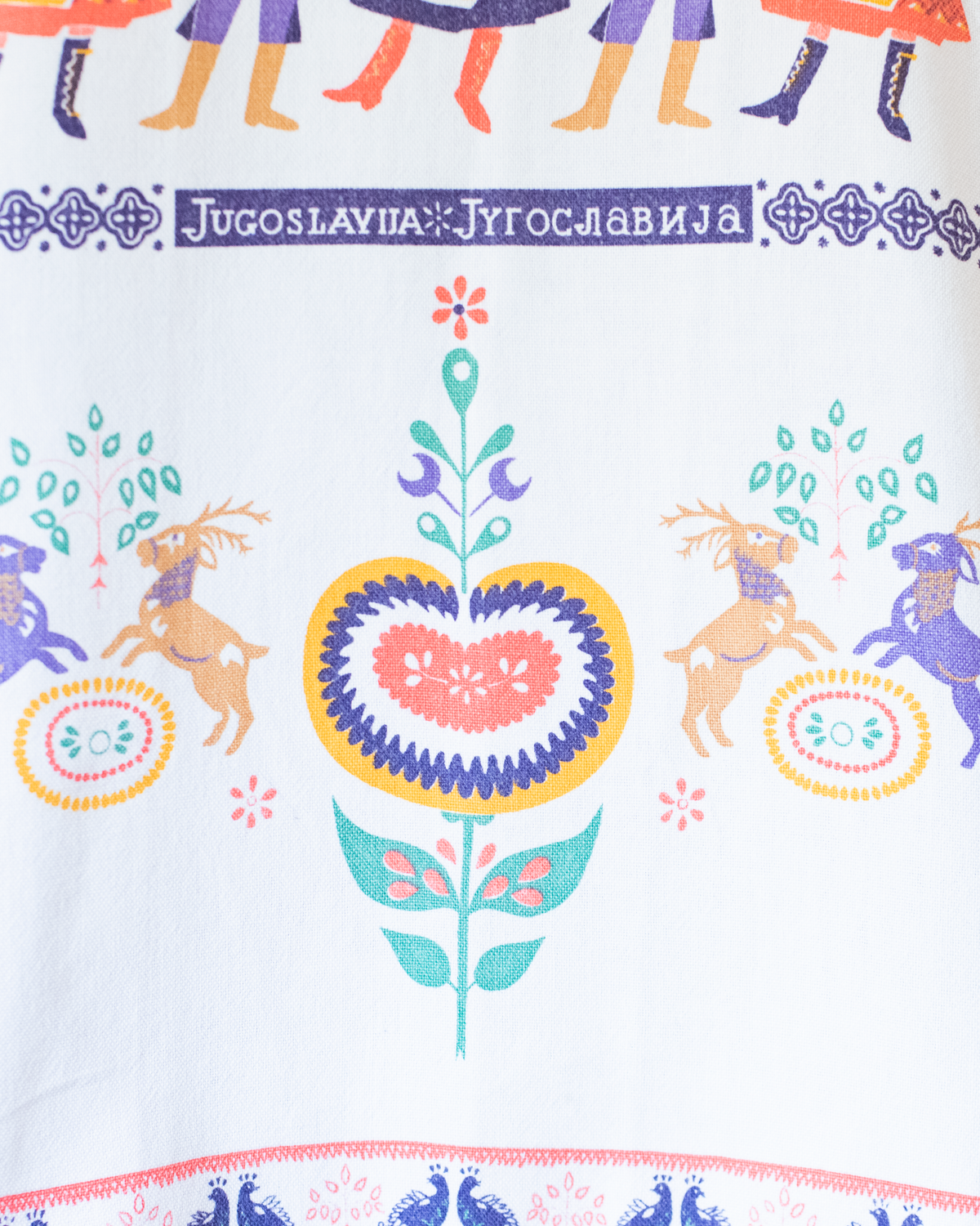 Dutch ''Unified'' dress with prints from Yugoslavia | 4-5 years
